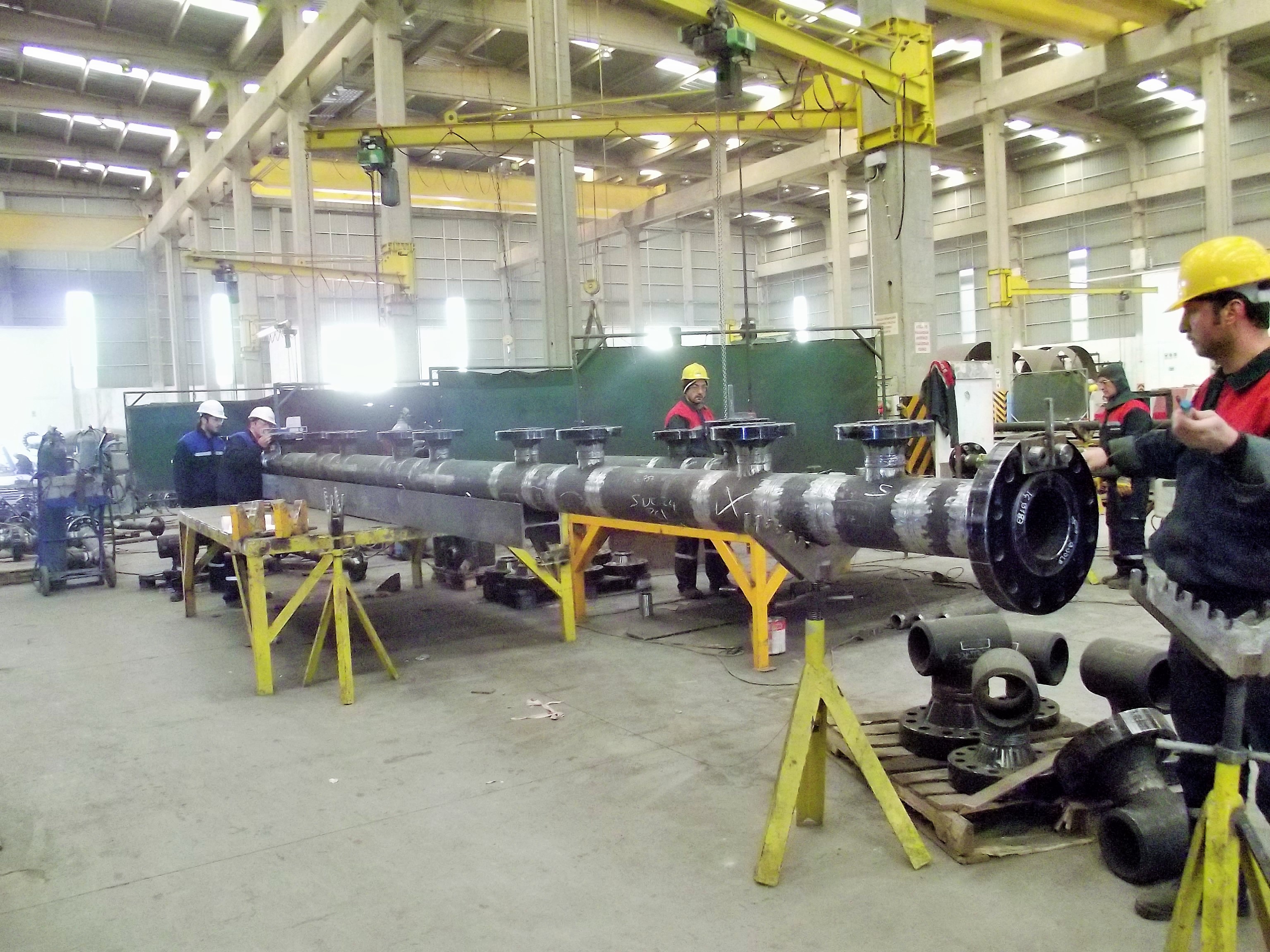 Luhaıs ve Subba Petrol Sahası Manifold İmalatları