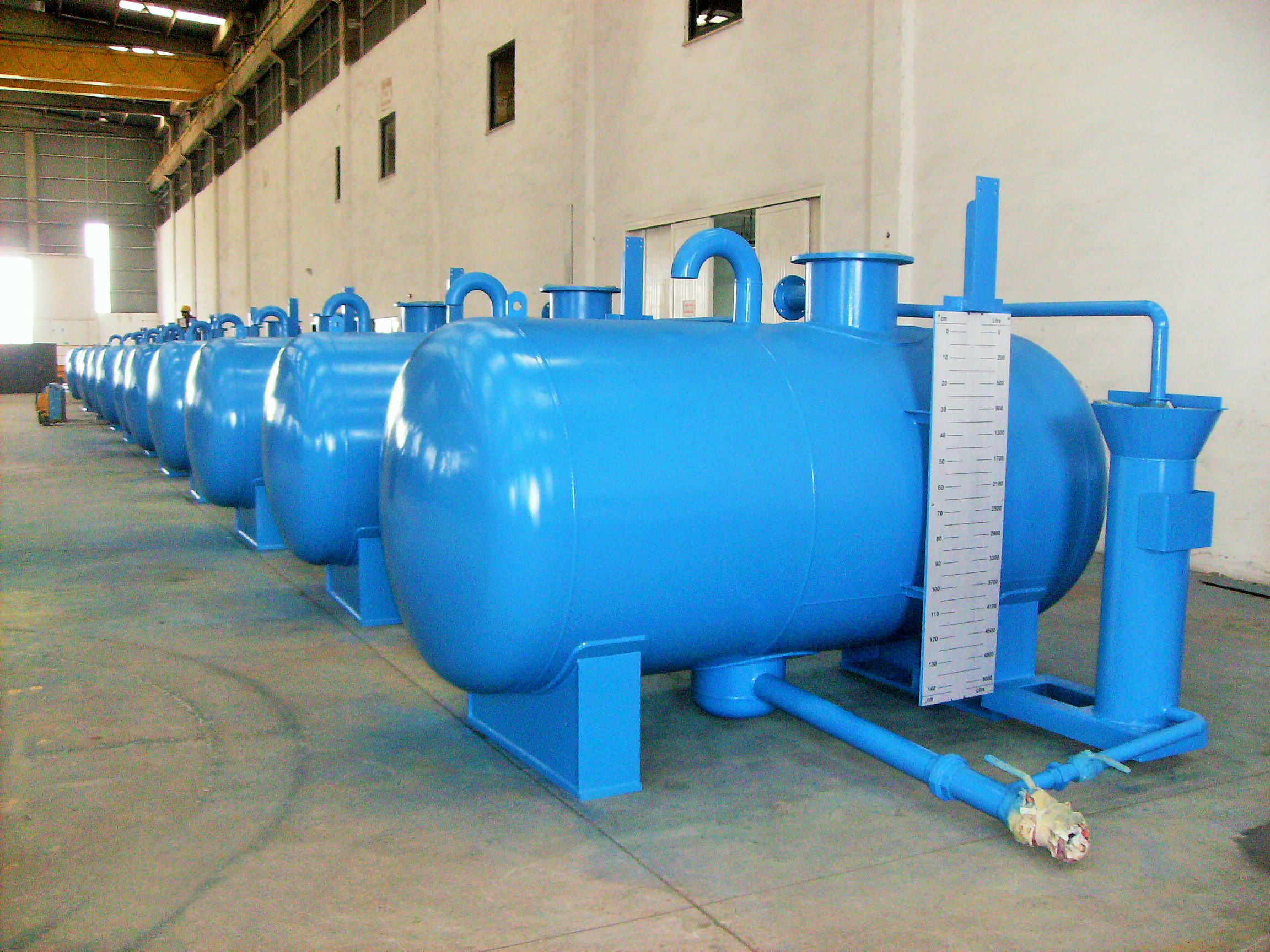 Çelikhane Gazı Gazometresi Projesi Drenaj Toplama Tankı İmalatları