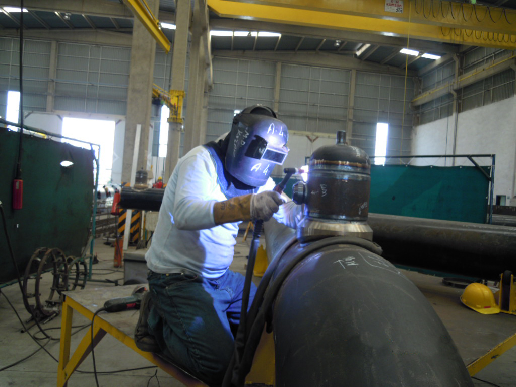 Bandırma Doğalgaz Kombine Çevrim Santrali HRH / IP Ve LP Buhar Sistemleri Boru Ön İmalatları