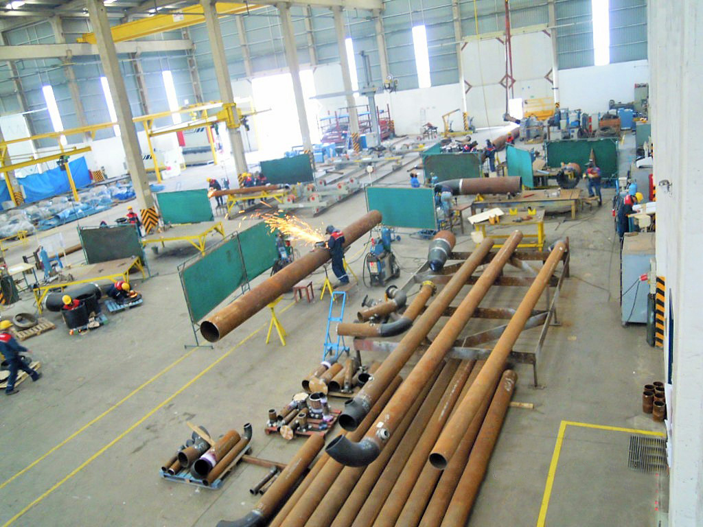 Bandırma Doğalgaz Kombine Çevrim Santrali Part 3, 5 Boru Spool İmalatları