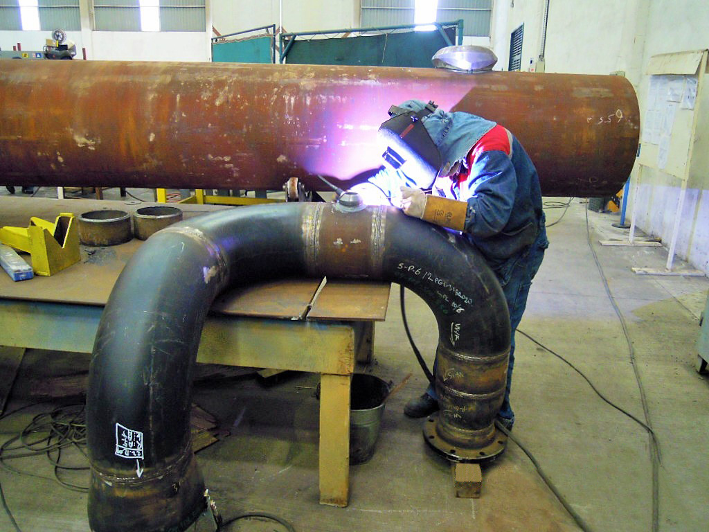 Bandırma Doğalgaz Kombine Çevrim Santrali Part 3, 5 Boru Spool İmalatları