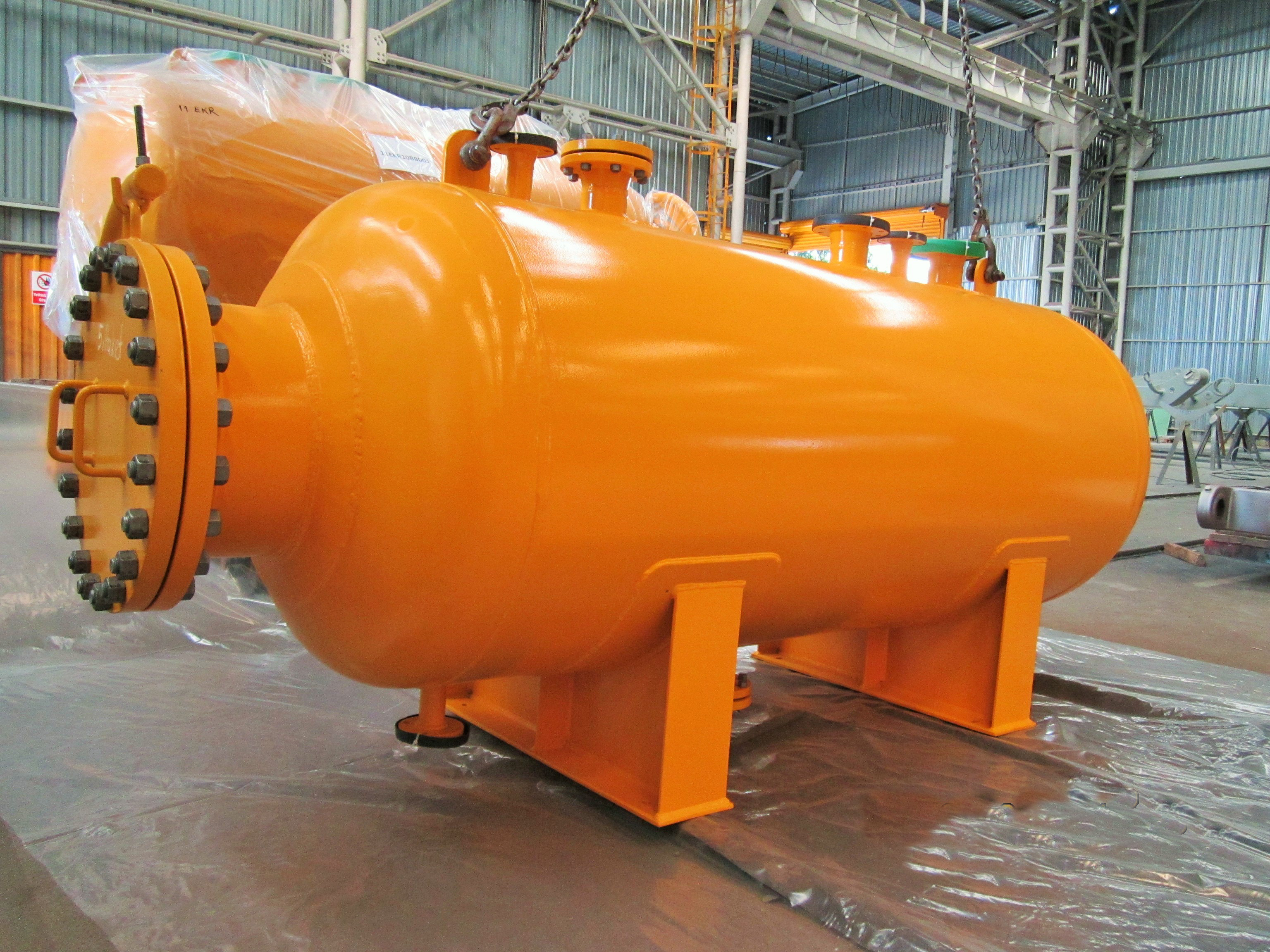 Boufarık Scgt 750 Mw Güç Santrali Fuel Gas Drain Collection Tank İmalatları