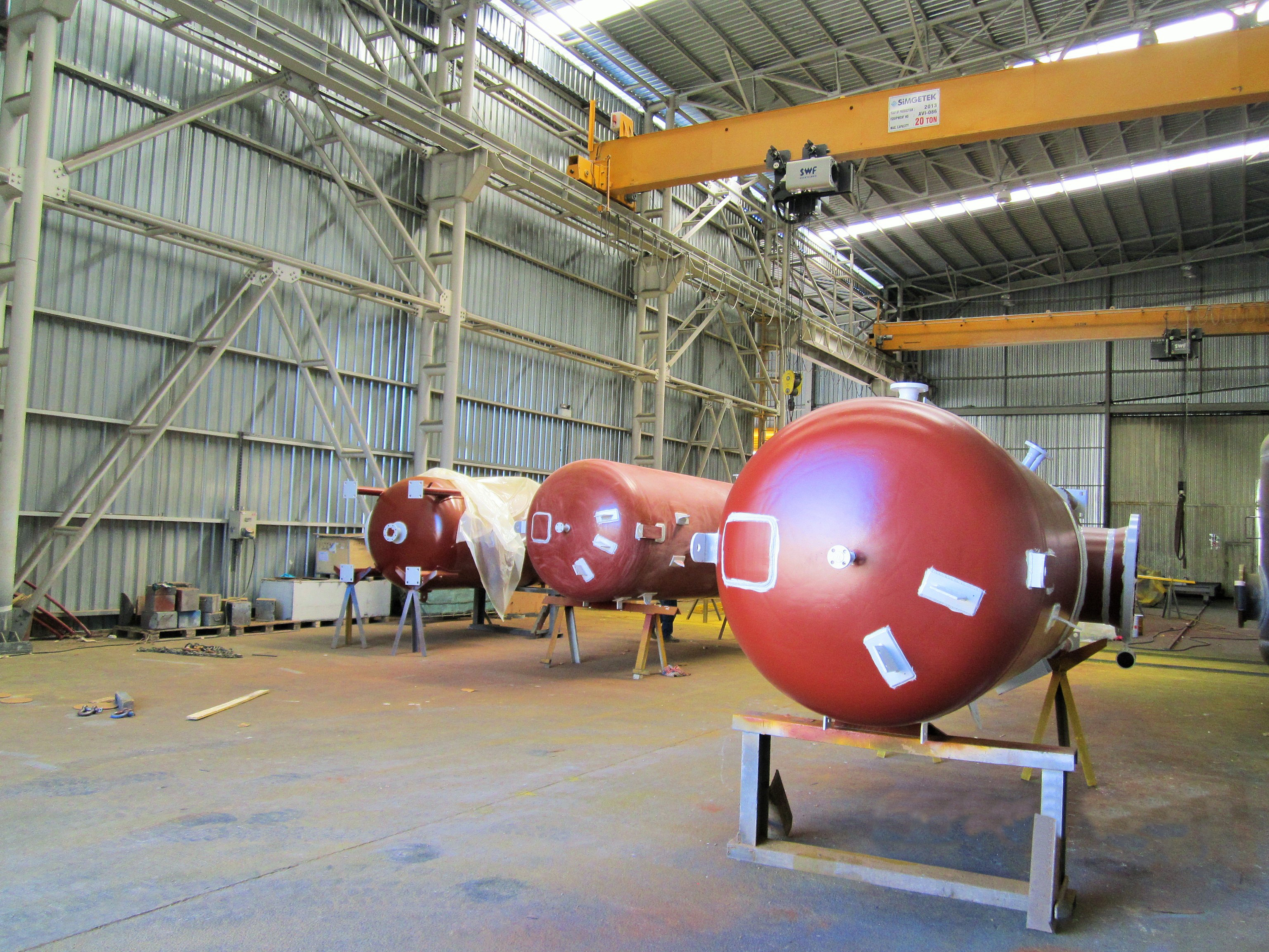 Um Wu'al (Ma'aden) Sülfürik Asit Tesisi & Güç Santrali Aır Receiver İmalatları