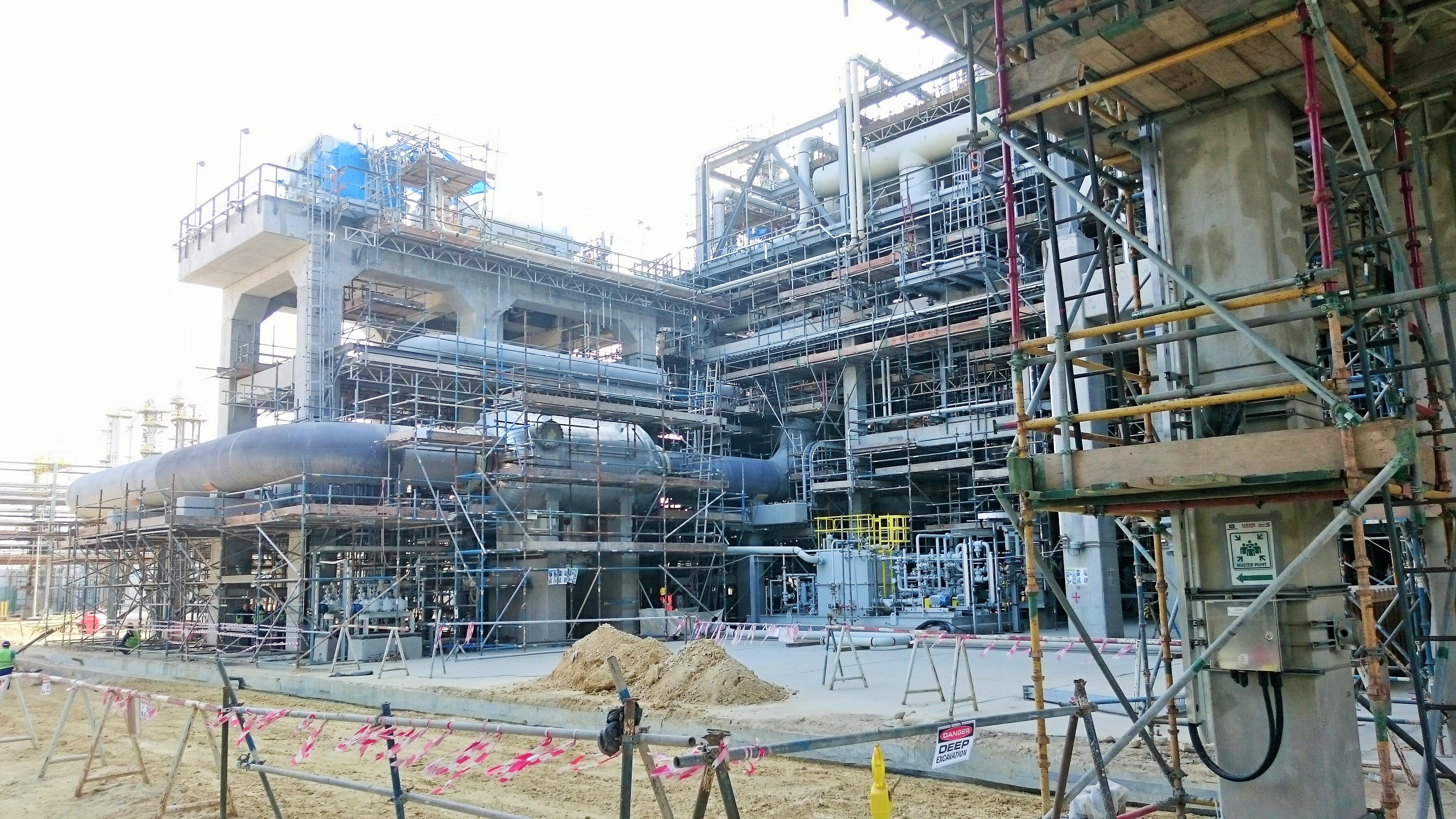 Propilen Oksit(Po) Proses Ünitesi  Yer Üstü Boru Montaj İşleri