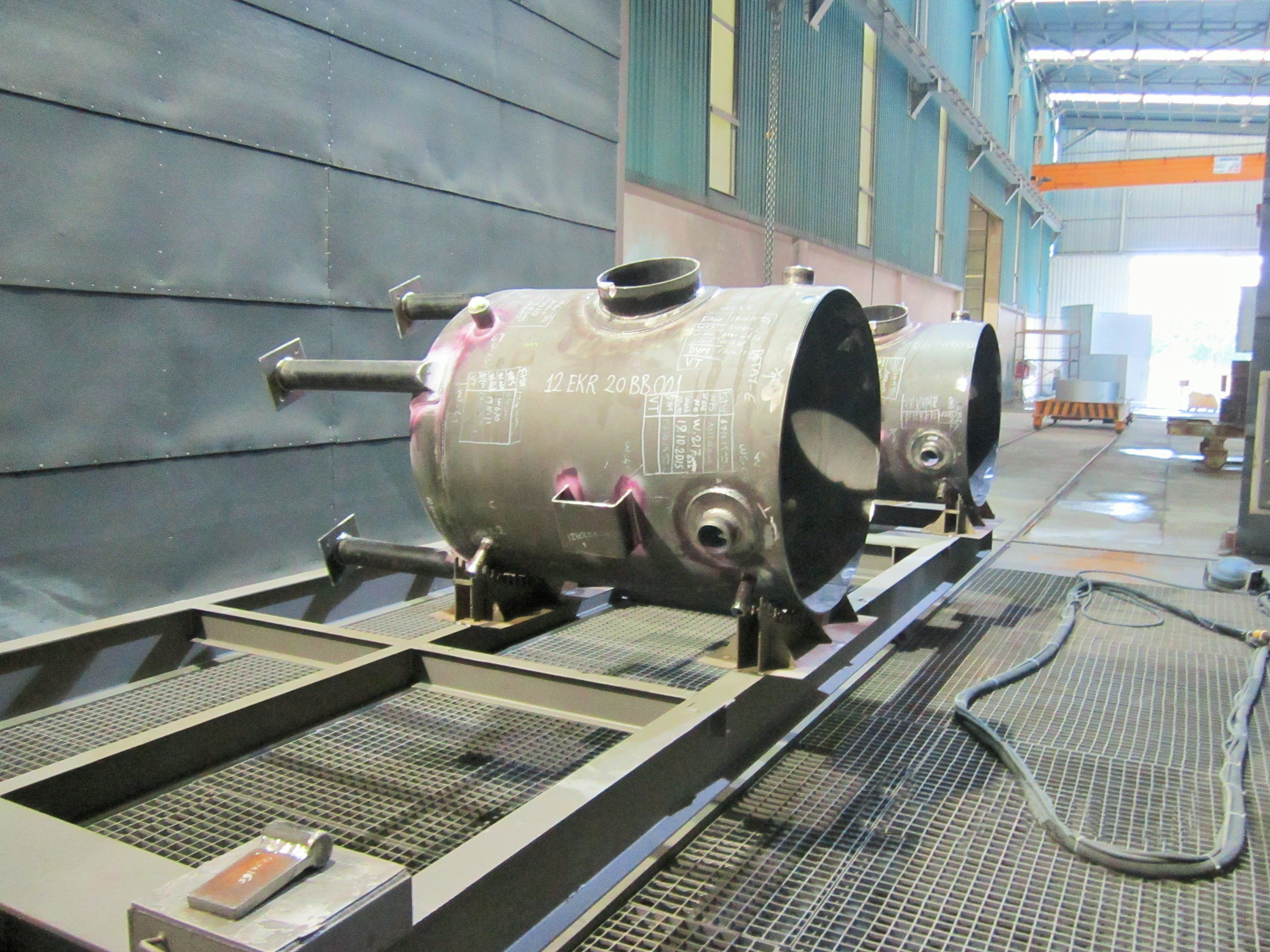 Boufarık Scgt 750 Mw Güç Santrali Fuel Gas Drain Collection Tank İmalatları