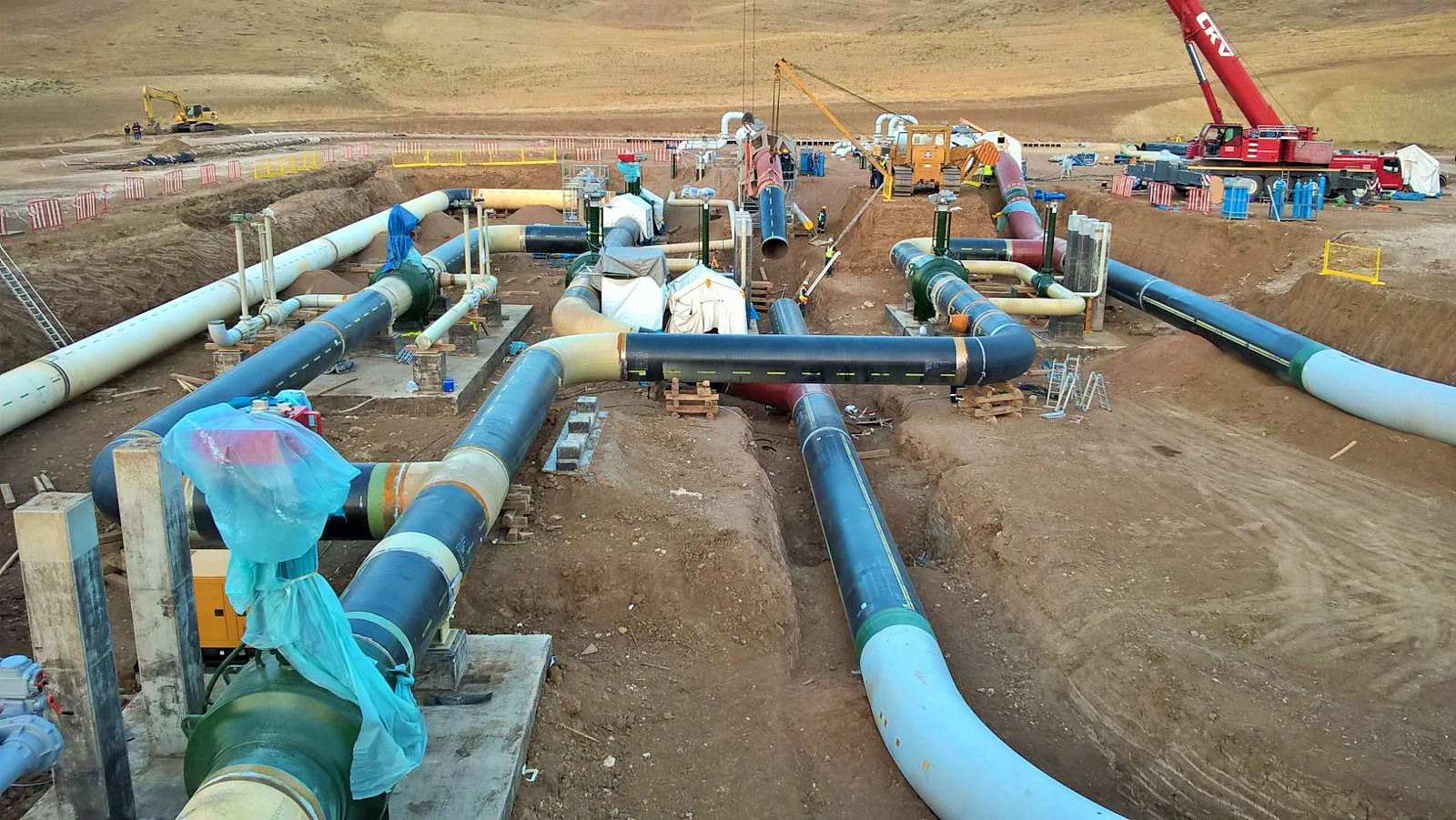TANAP Trans Anatolian Doğalgaz Boru Hattı Projesi–  Lot 3/ Türkiye Blok Vana İstasyonları ve Pig İstasyonu Mekanik İşleri