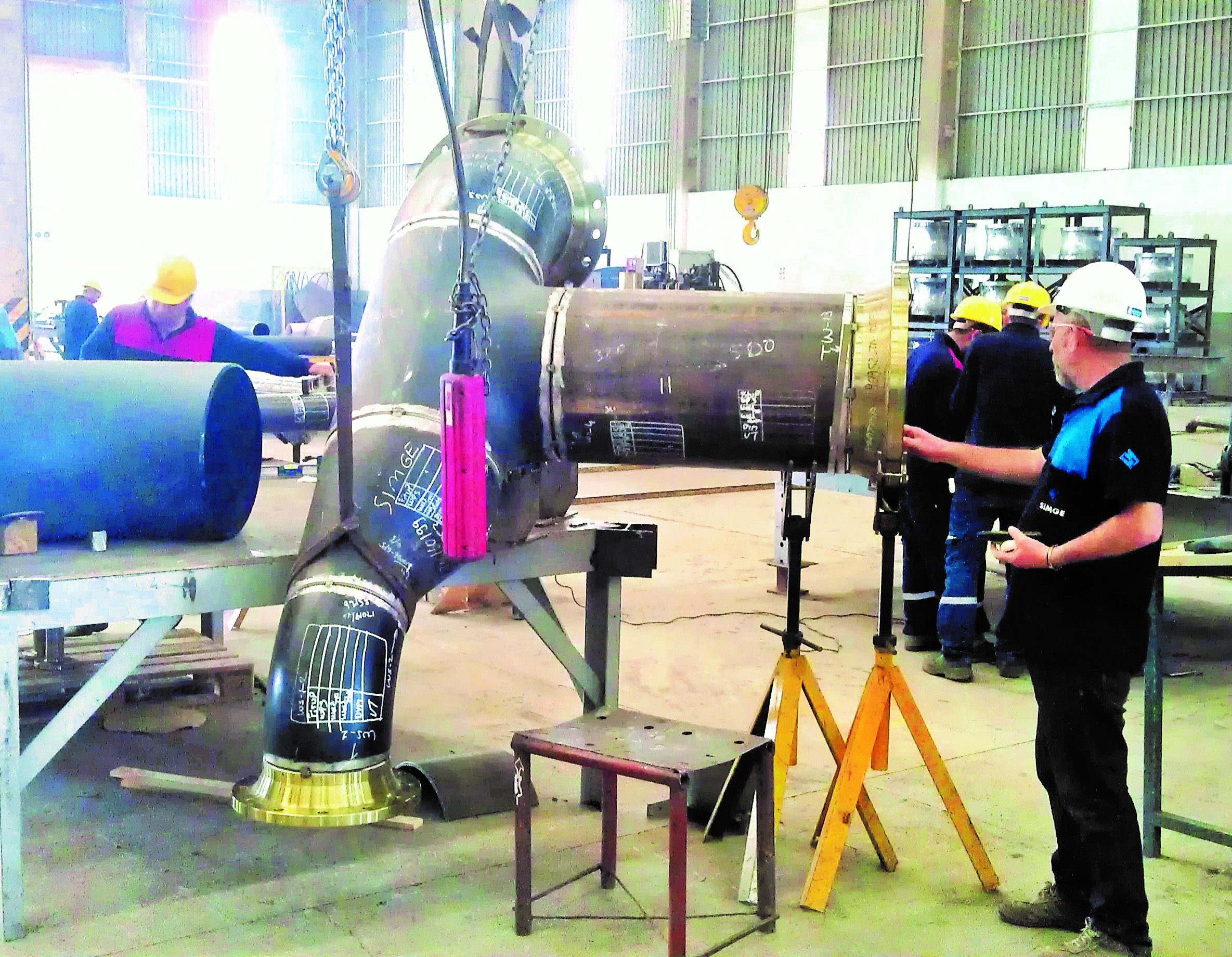 Tüpraş RUP Projesi Boru Spool İmalatları