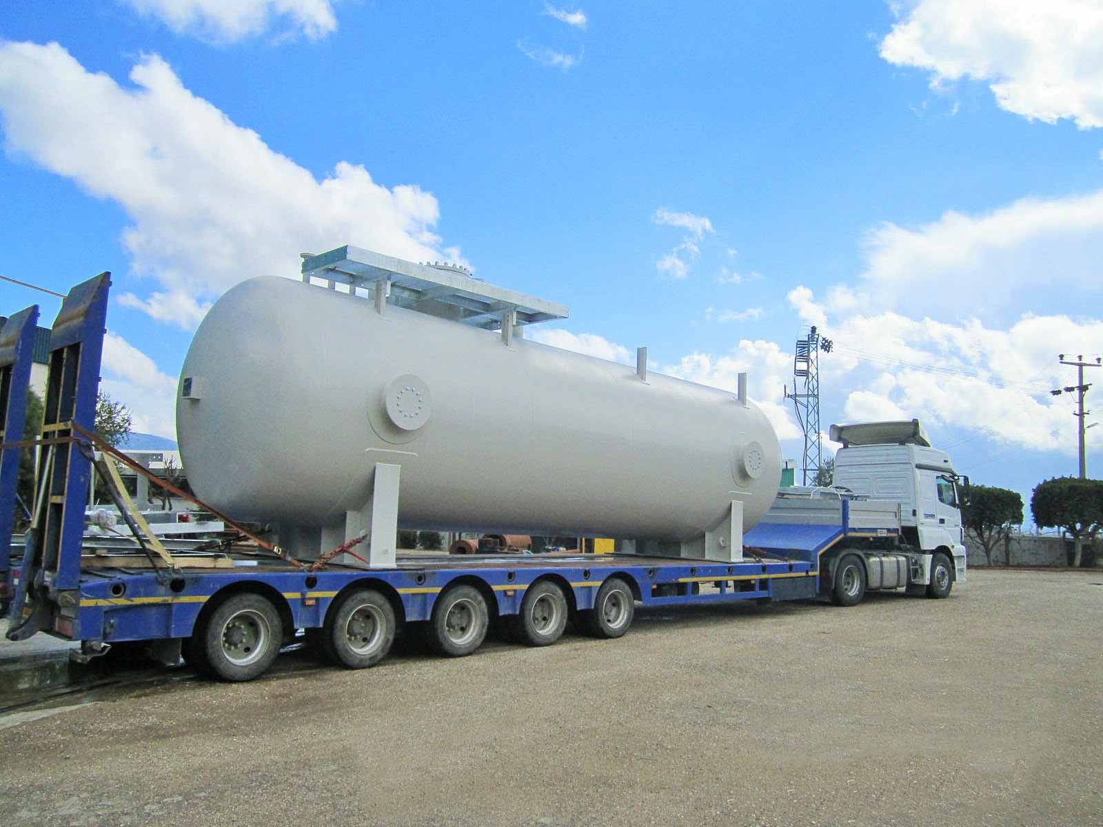 BTC MARPOL & JFL Projesi Sludge Drum İmalatları