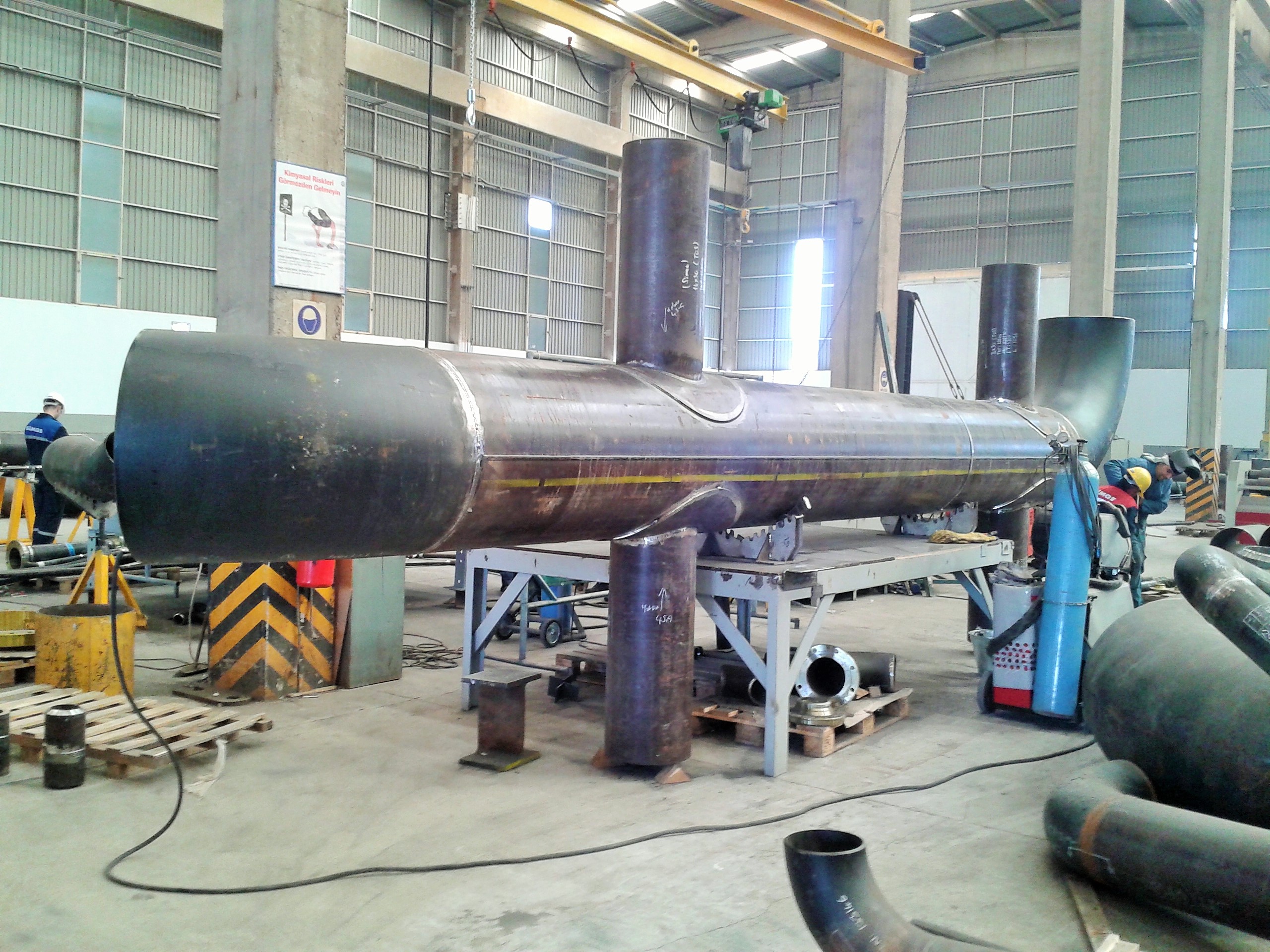 Tüpraş RUP Projesi Boru Spool İmalatları