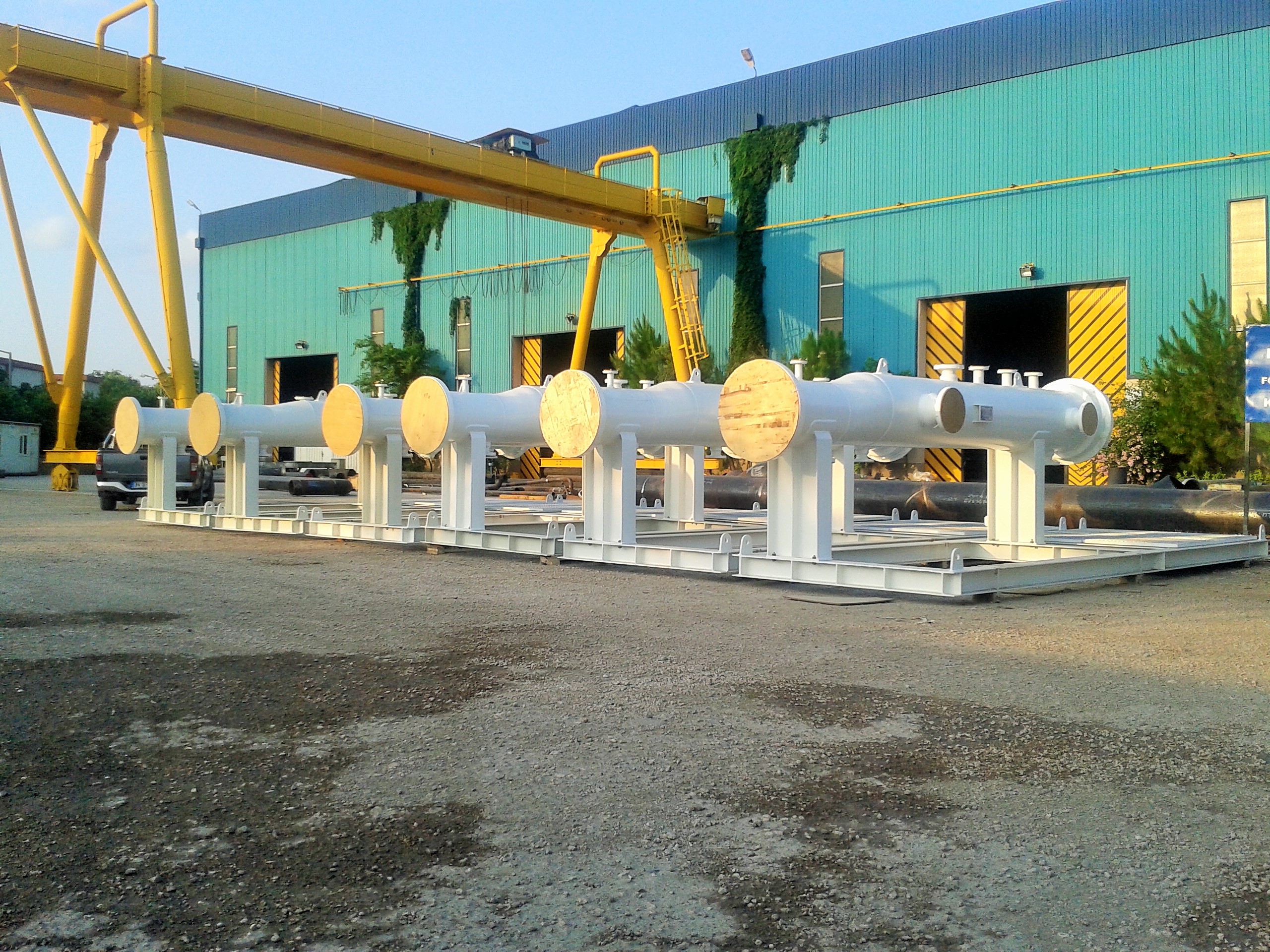 hurmala Boruhattı Receiver & Launcher İmalatları