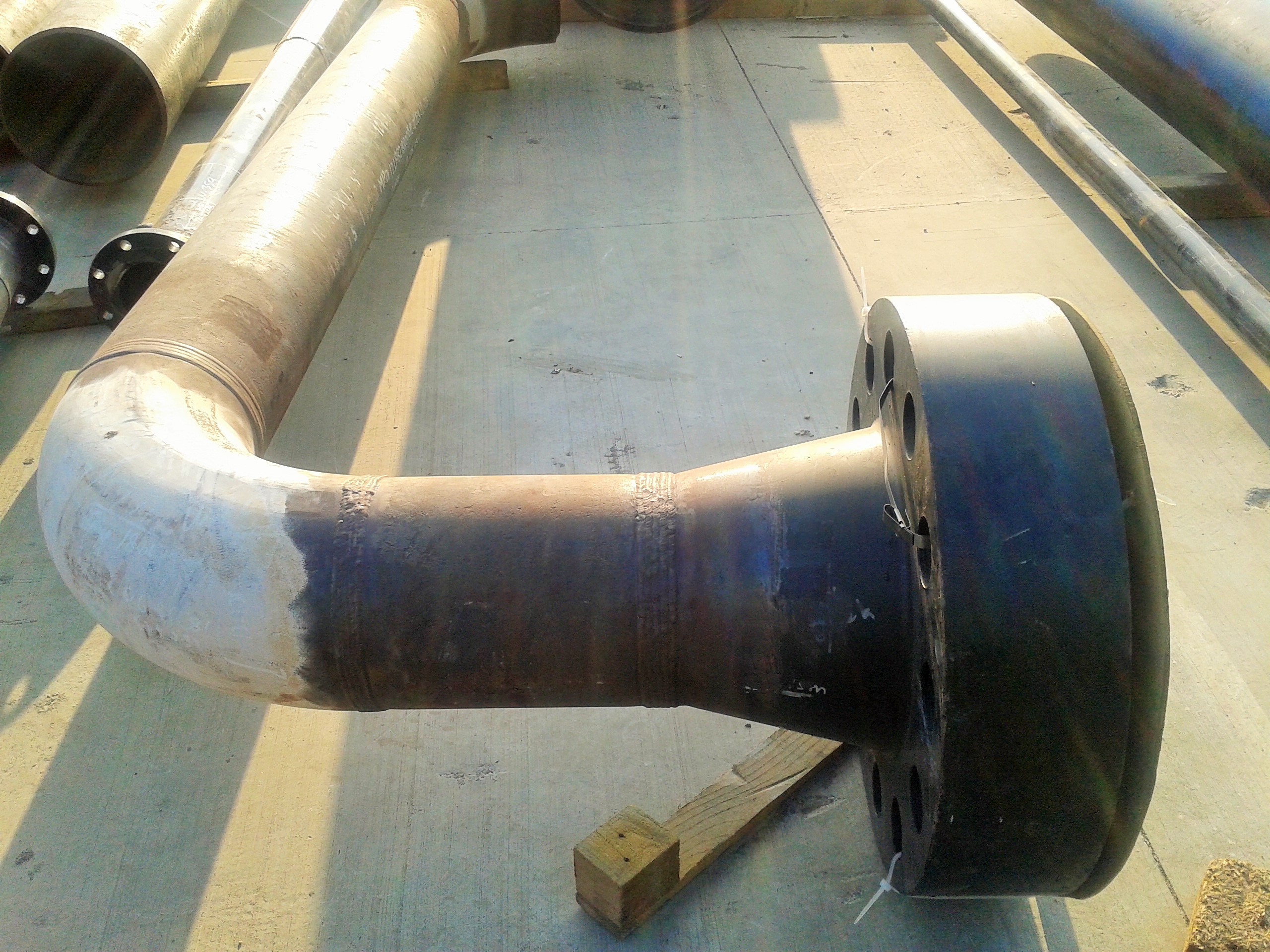 Erzin Kombine Çevrim Güç Santrali Projesi Boru Spool İmalatları