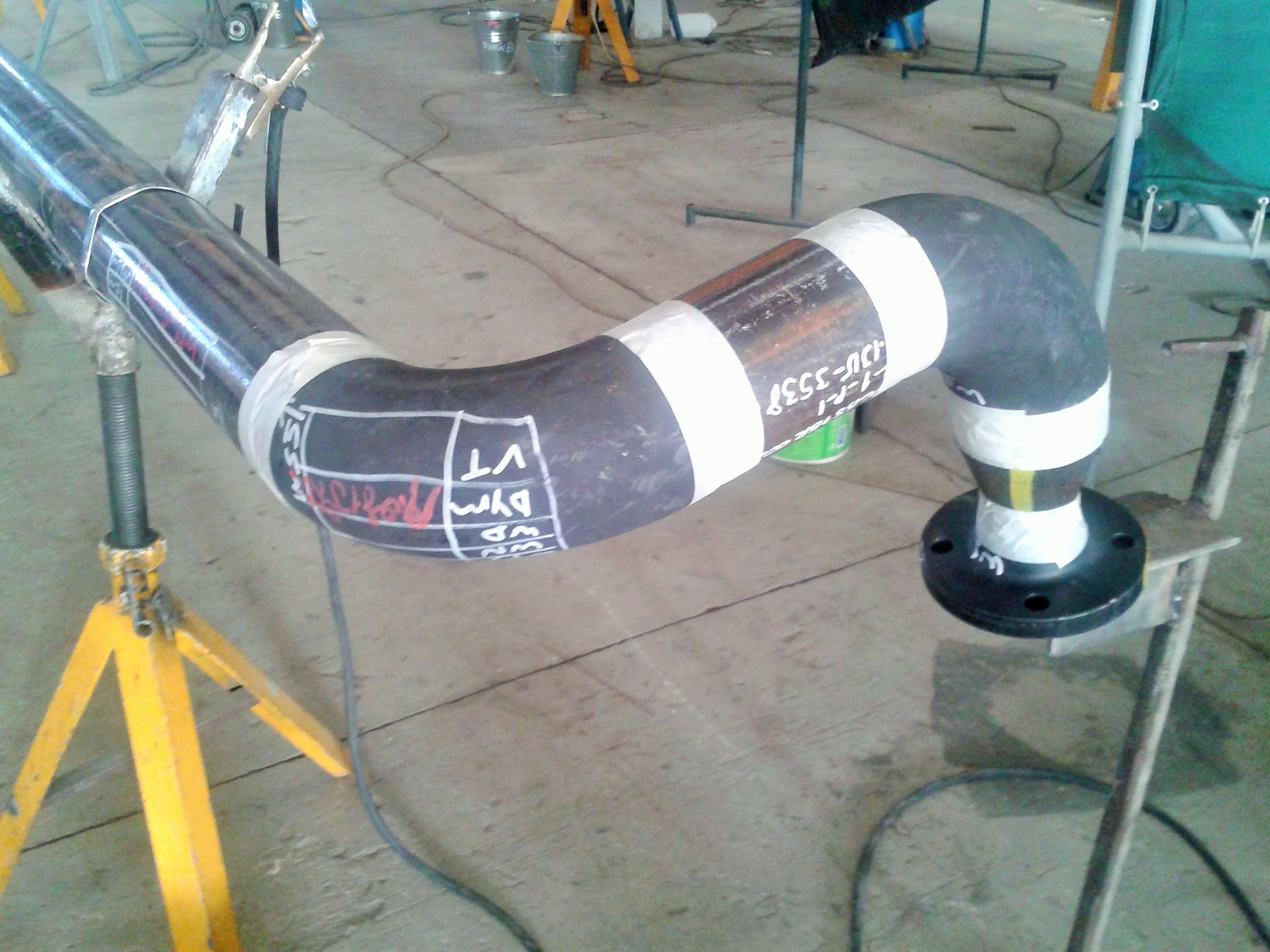 Erzin Kombine Çevrim Güç Santrali Projesi Boru Spool İmalatları