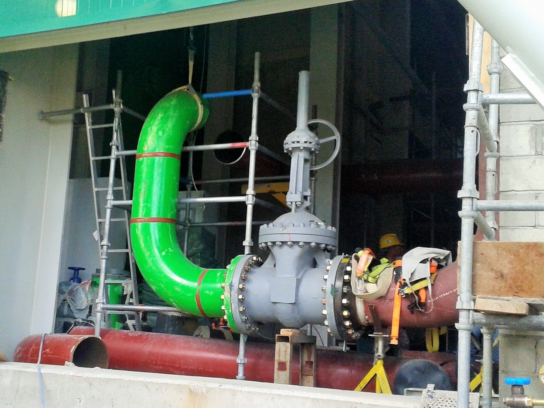 Erzin Kombine Çevrim Güç Santrali Projesi Boru Spool İmalatları