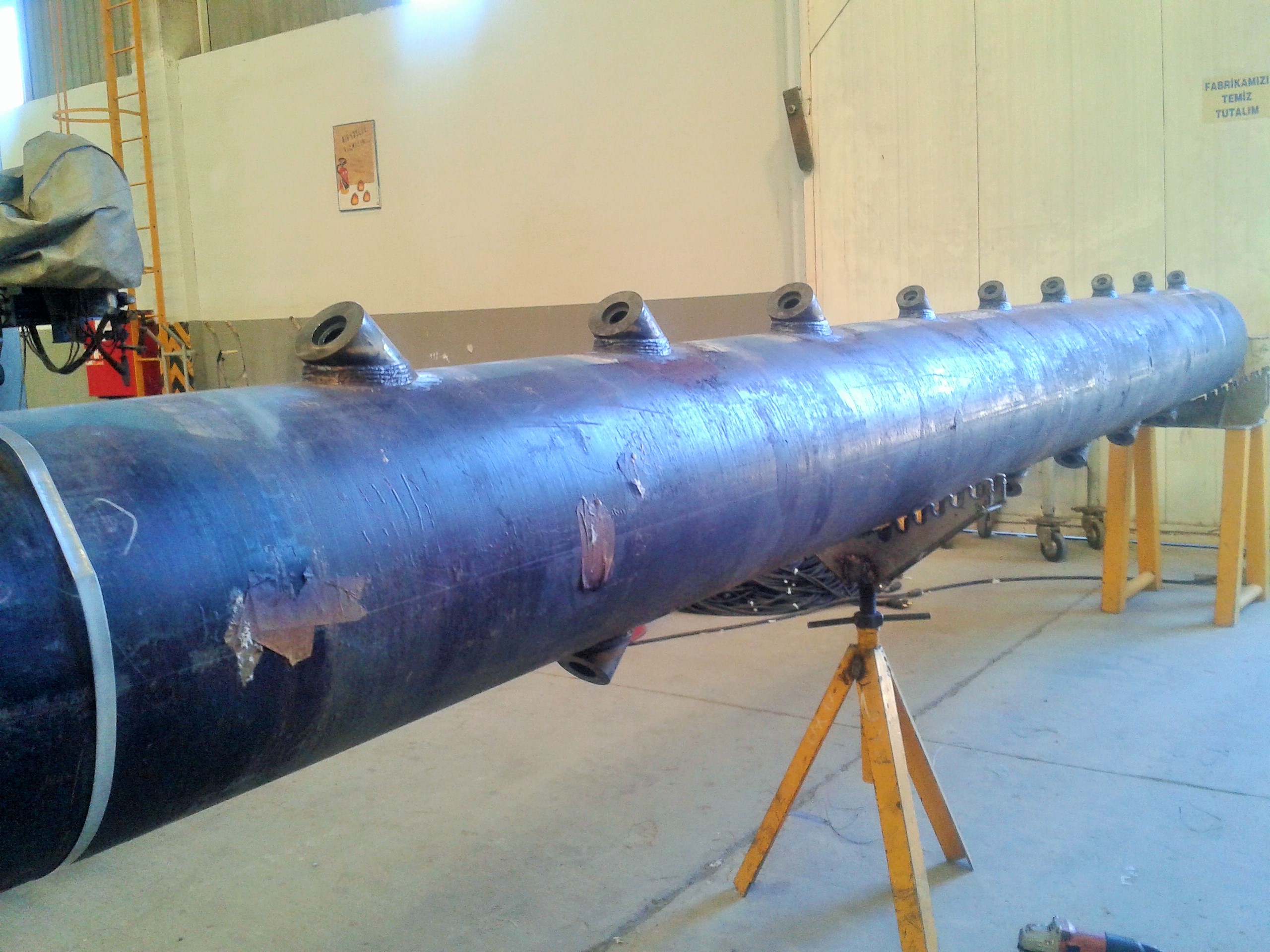 Erzin Kombine Çevrim Güç Santrali Projesi Boru Spool İmalatları