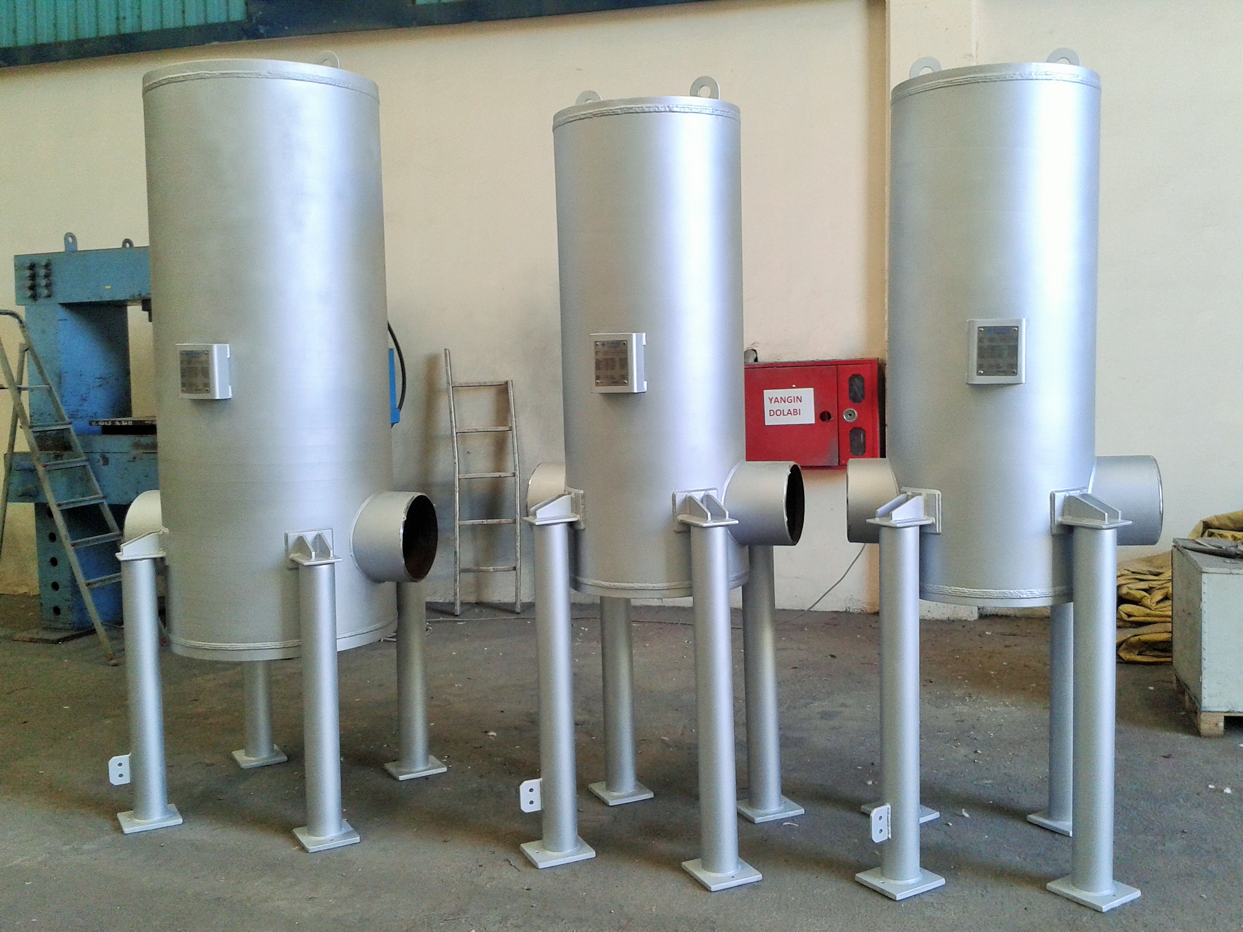 Erzin Kombine Çevrim Güç Santrali  Hidrojen Separatörleri İmalatı