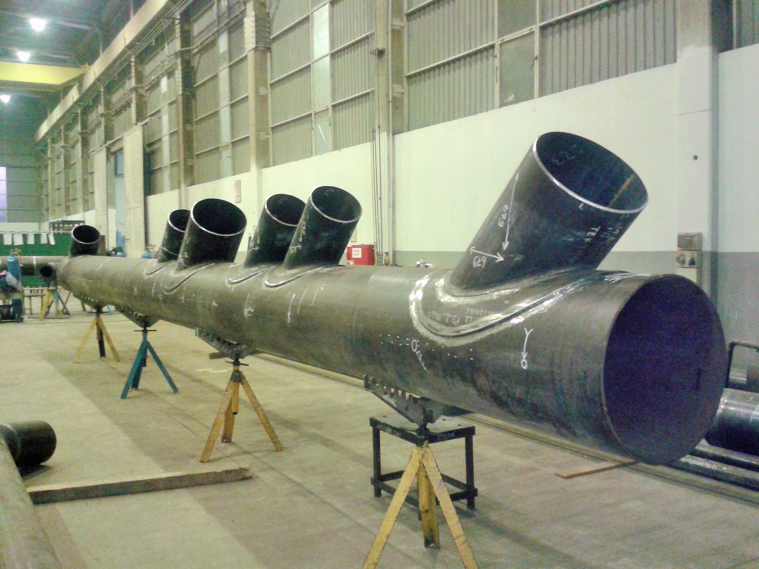 Tüpraş RUP Projesi Boru Spool İmalatları