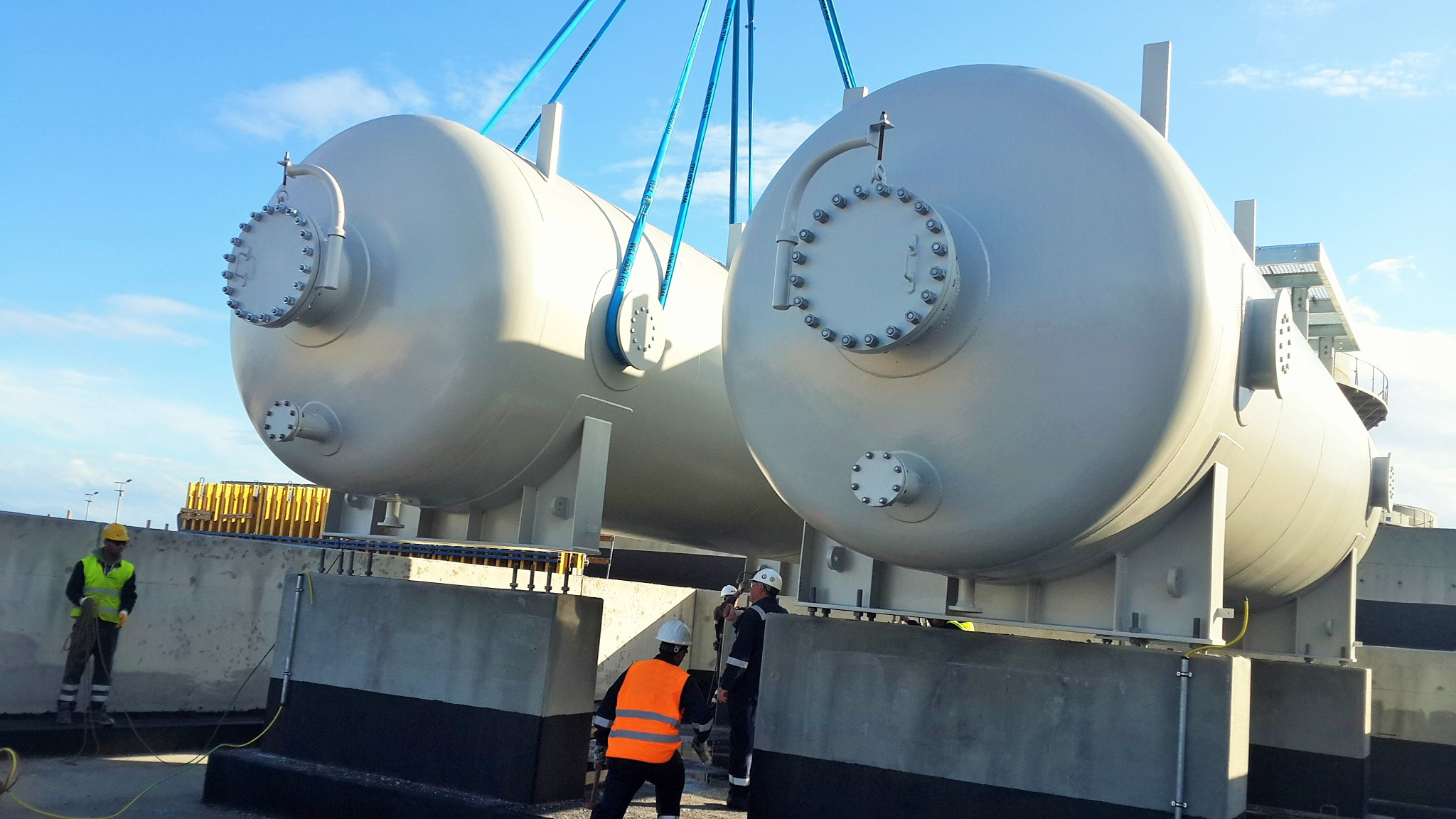 BTC MARPOL & JFL Projesi Sludge Drum İmalatları