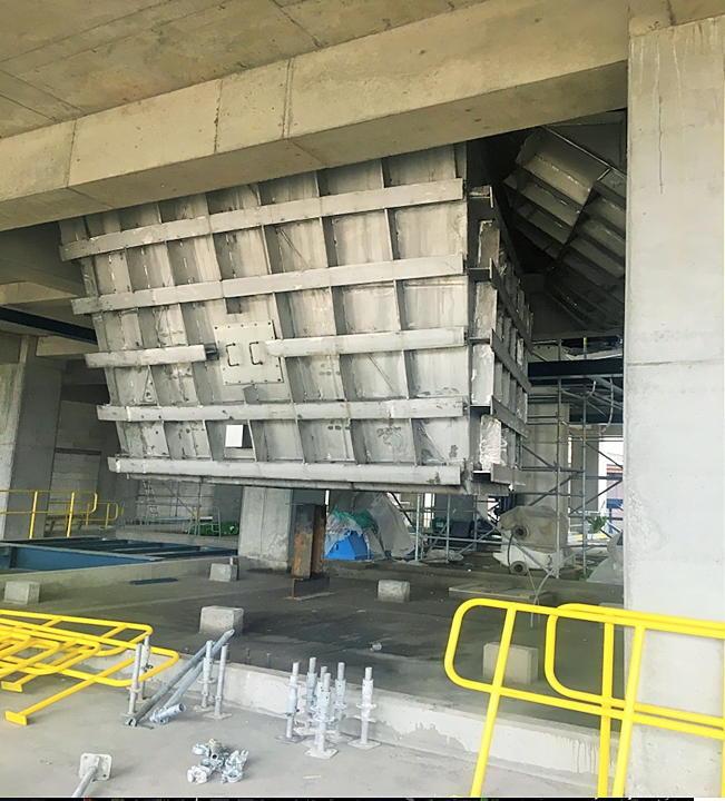 Eti Bakır Fosforik Asit Tesisi  Özel Paslanmaz Çelik Parçalar, Metal Besleme Hunileri (Hopper) ve Konsantre Bağlantı Boruları ve Kanalları İmalat ve Montaj İşleri