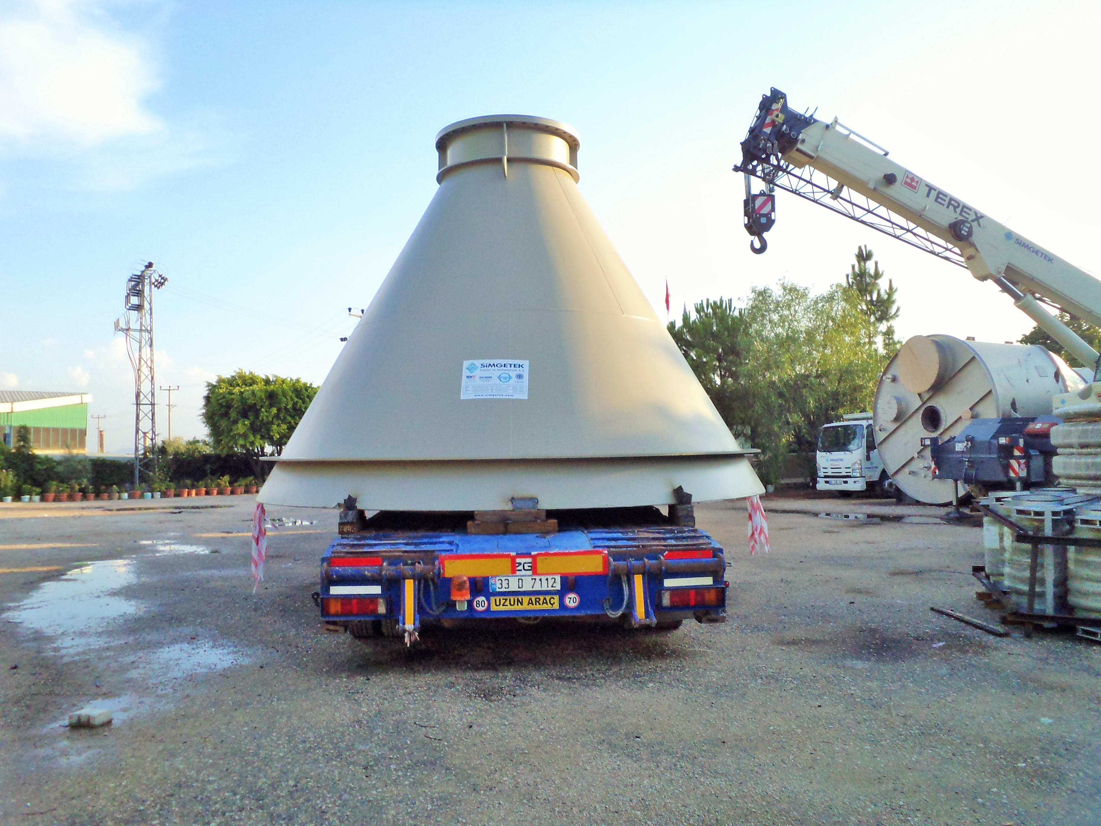 Eti Bakır Gübre Fabrikası, Fosforik Asit Tesisi Basınçlı Proses Ekipmanları İmalat ve Montaj İşleri