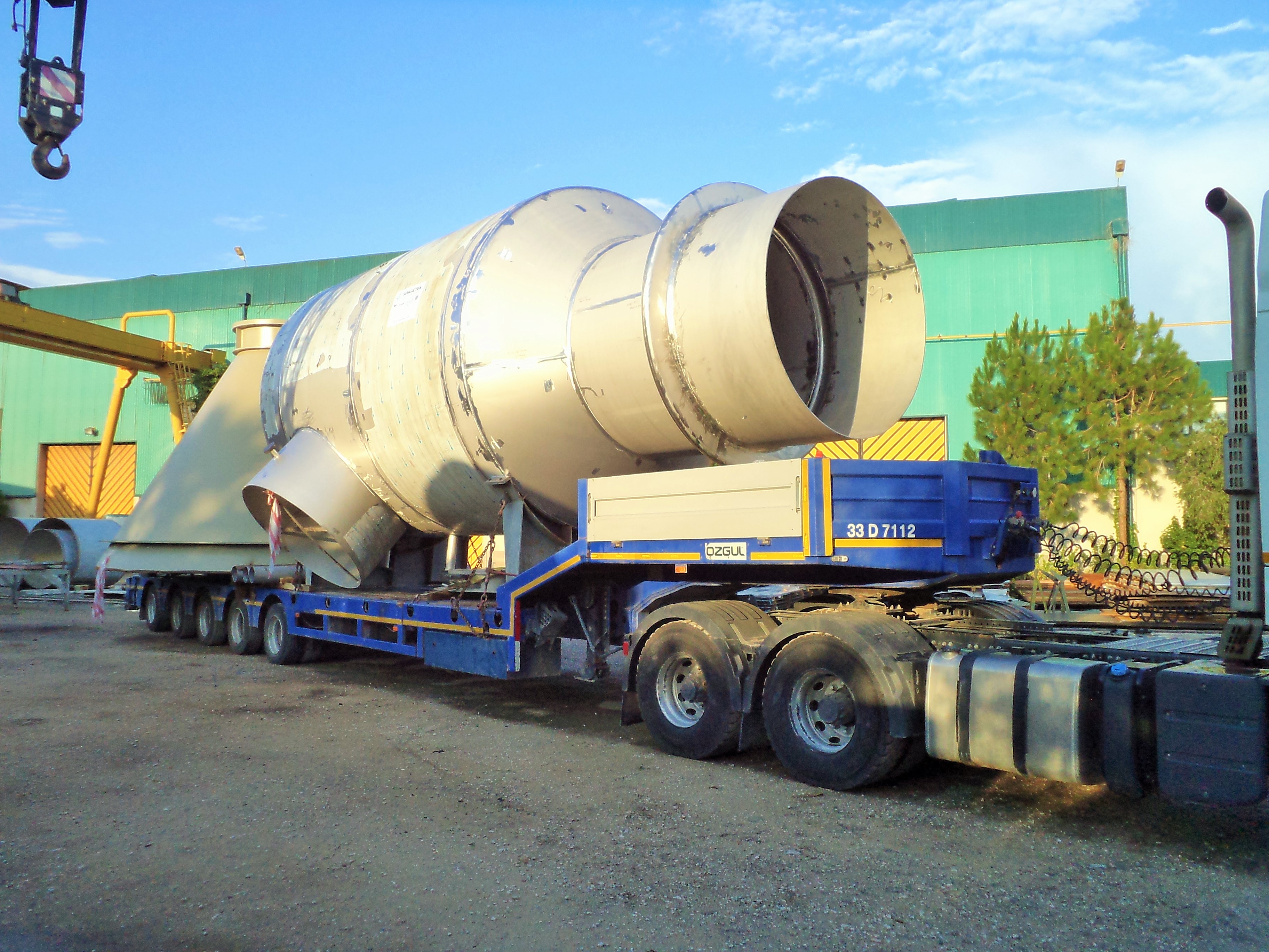 Eti Bakır Gübre Fabrikası, Fosforik Asit Tesisi Basınçlı Proses Ekipmanları İmalat ve Montaj İşleri