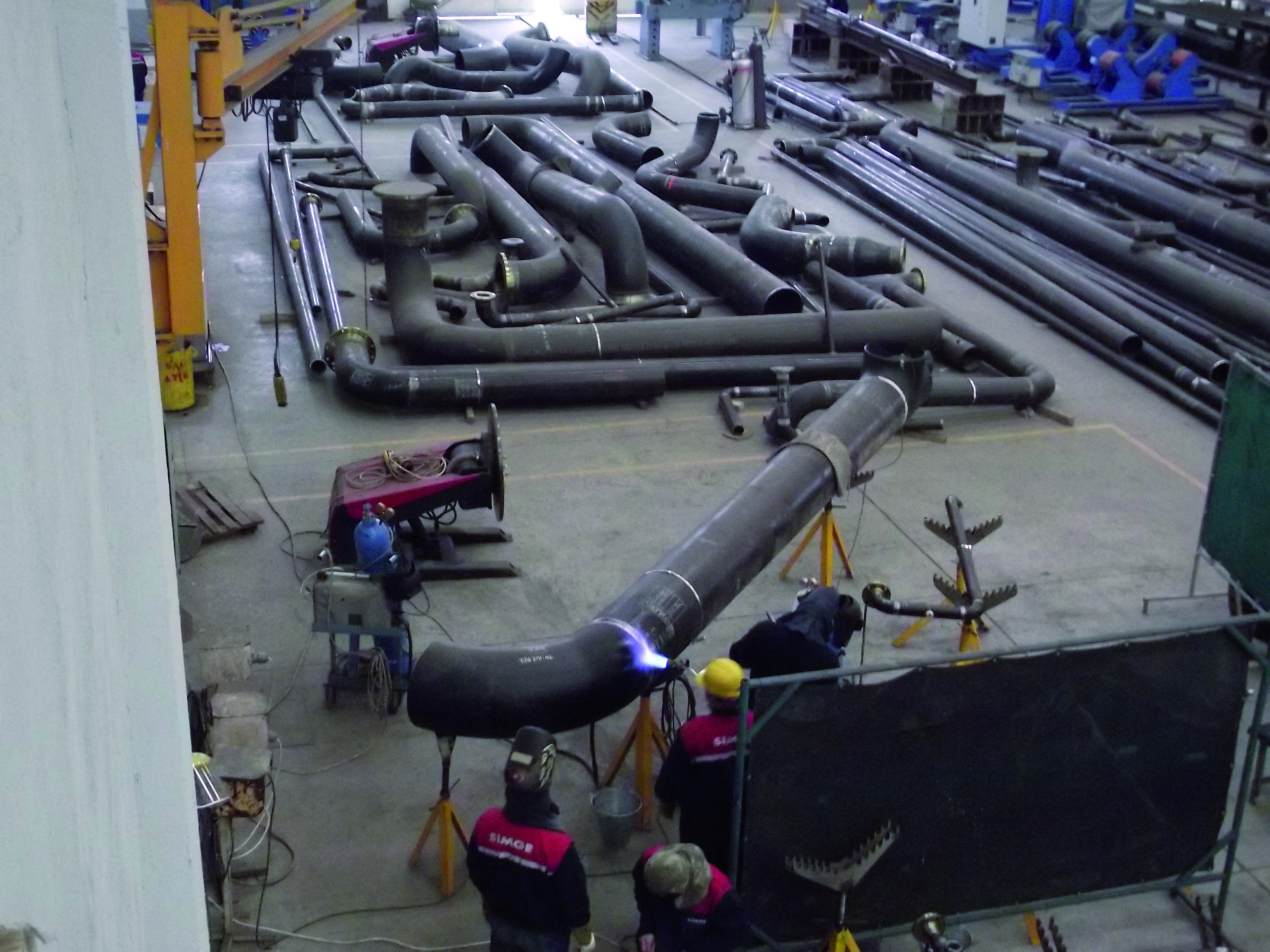 Tüpraş RUP Projesi Boru Spool İmalatları