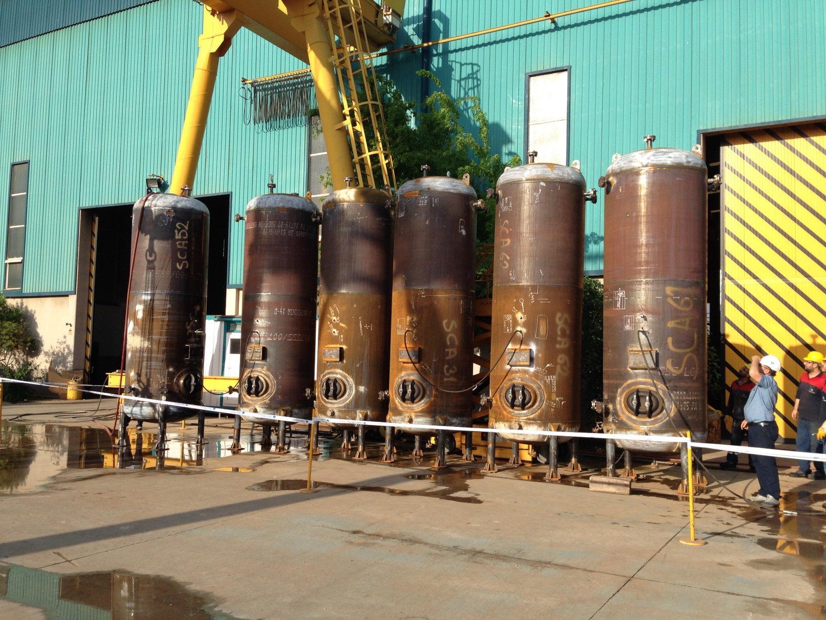 Boufarık Scgt 750 Mw Güç Santrali Fuel Gas Drain Collection Tank İmalatları