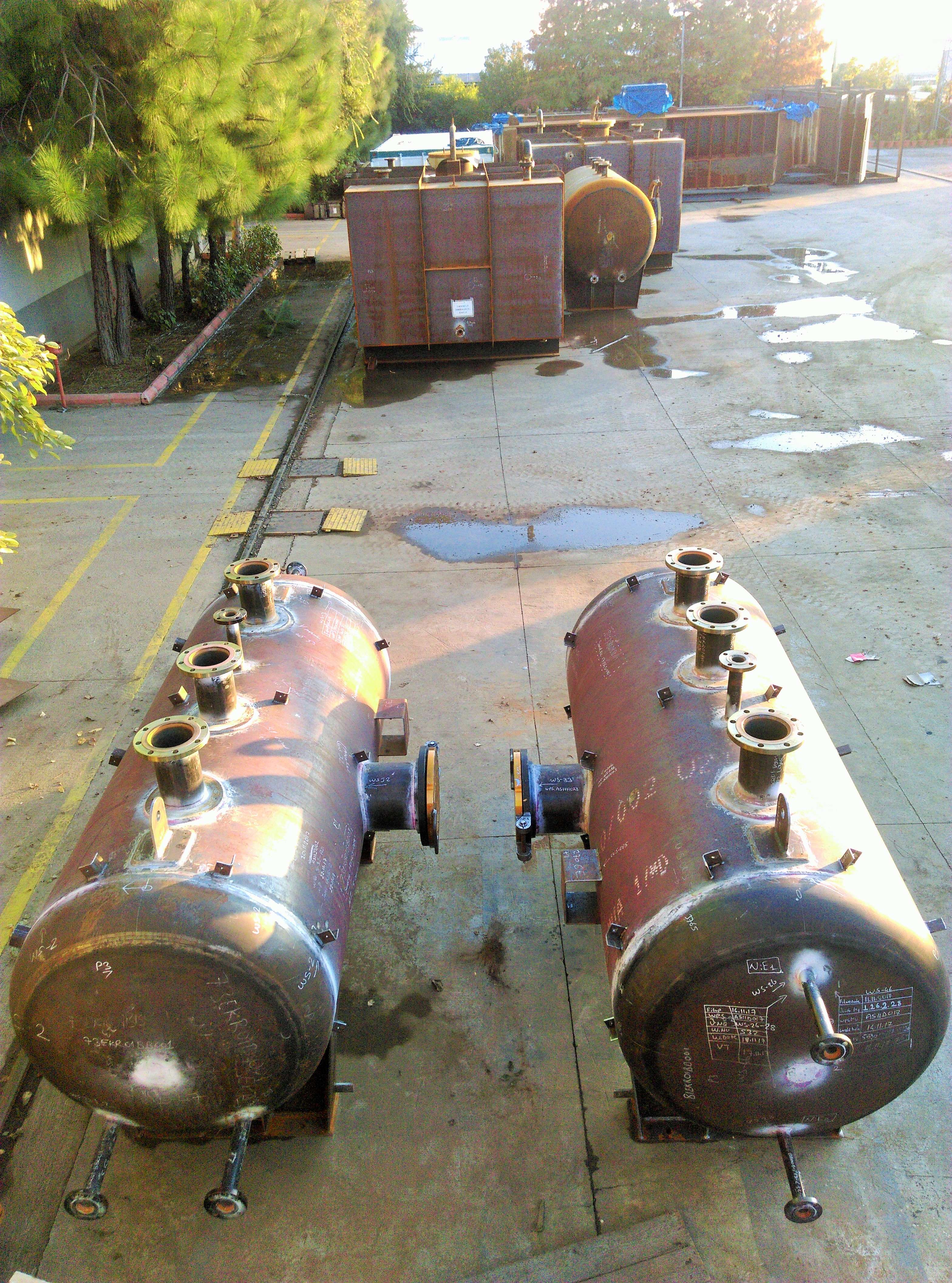 Gas Treatment Plant 2 Basınçlı Tank İmalatları