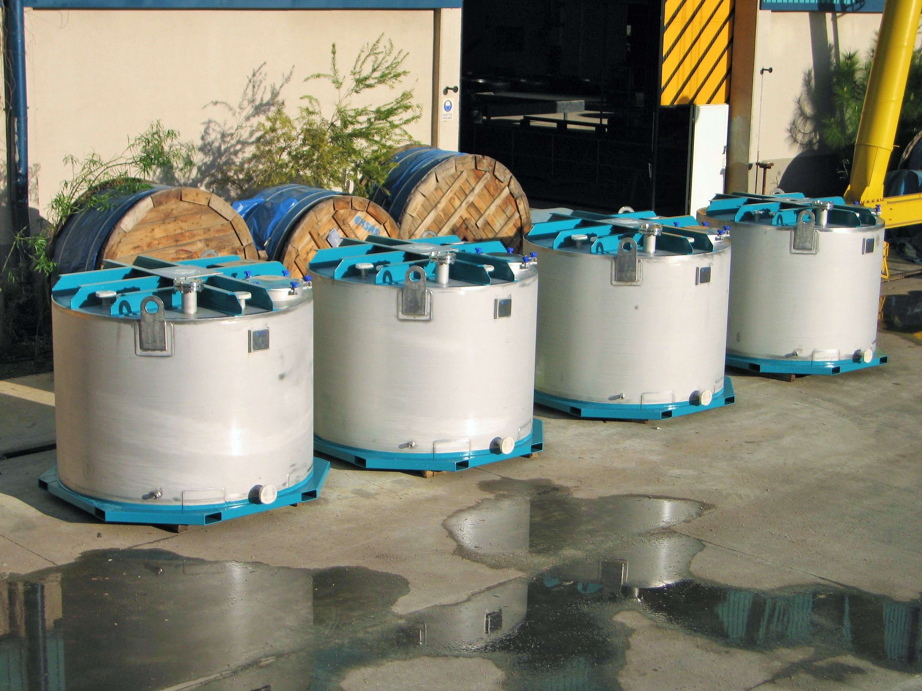 Dikey Silindirik SS 304L Tank İmalatları