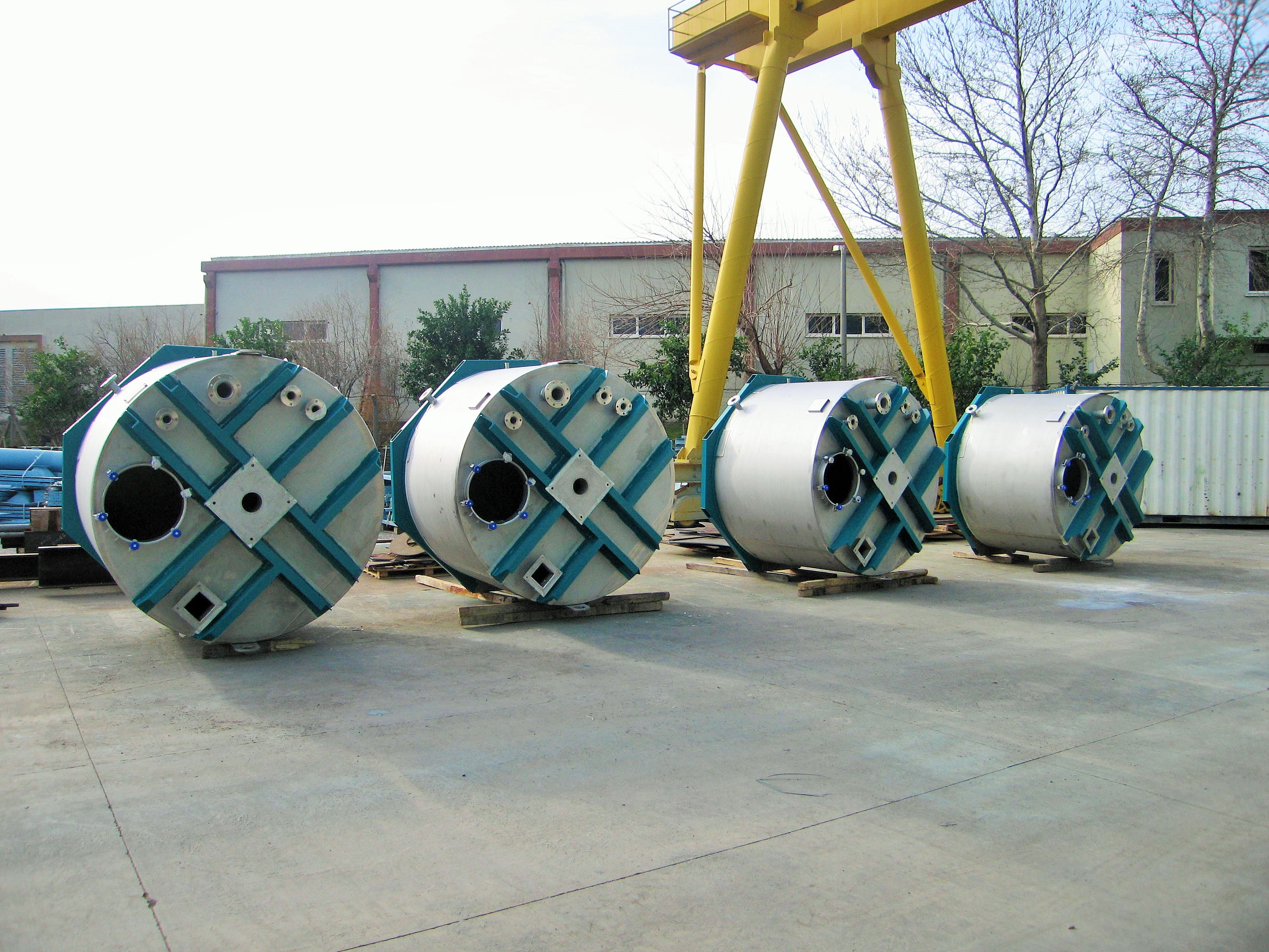 Dikey Silindirik SS 304L Tank İmalatları