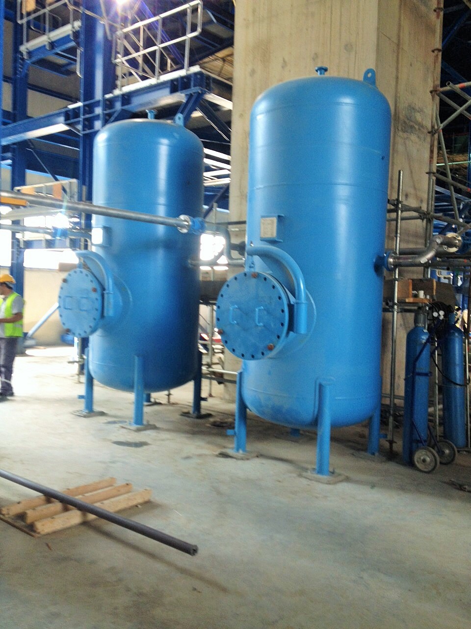 840 MW İç Anadolu Kombine Çevrim Güç Santrali Basınçlı Tank İmalatları