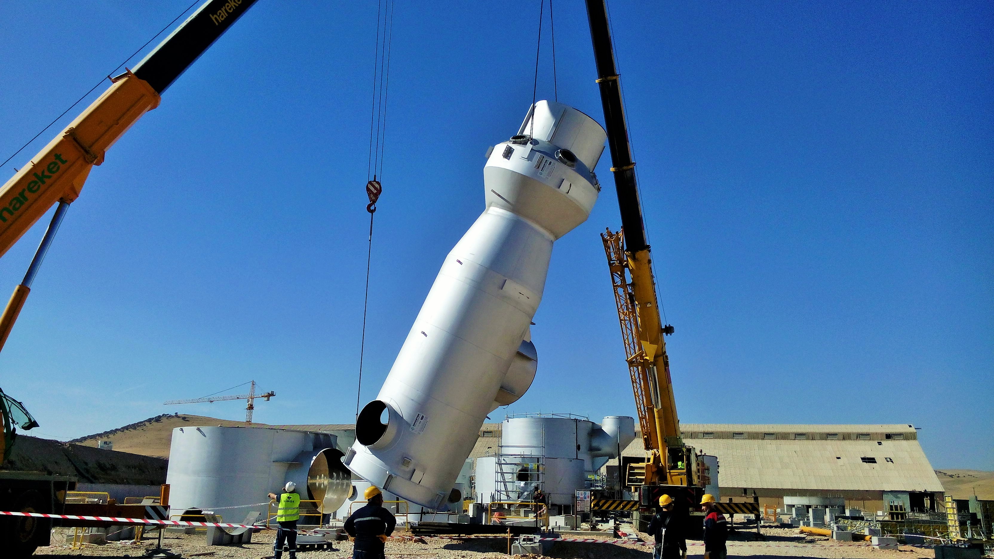 Eti Bakır Gübre Fabrikası, Sülfürik Asit Tesisi  Ekipman İmalat ve Montaj İşleri