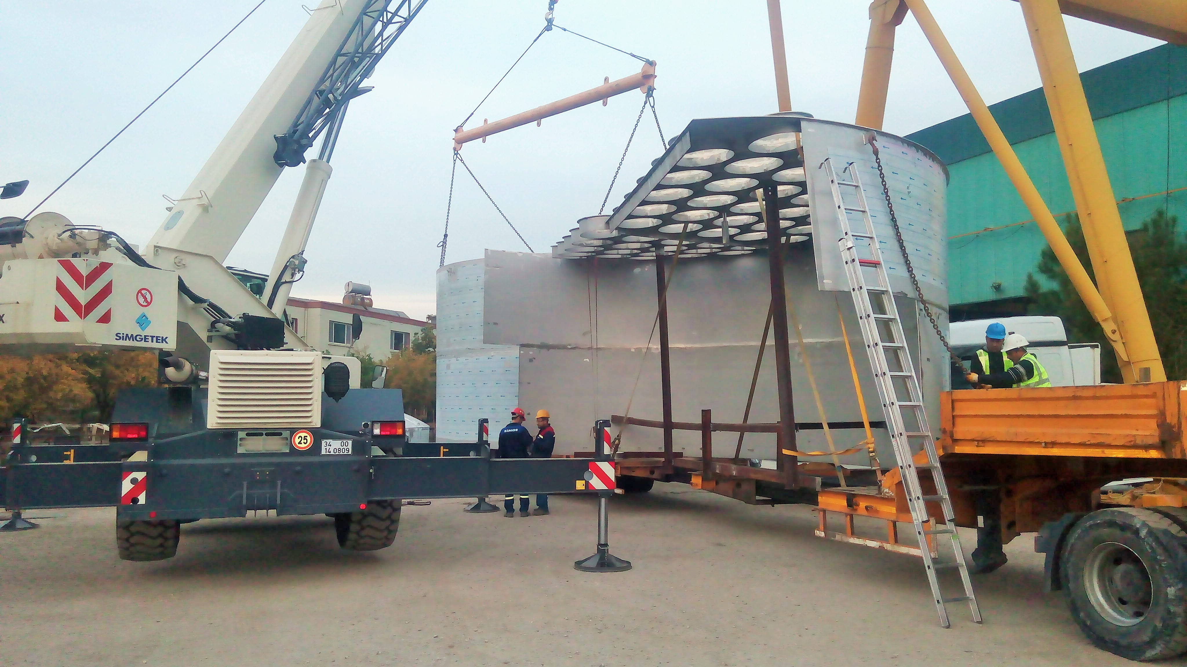 Eti Bakır Gübre Fabrikası, Sülfürik Asit Tesisi  Ekipman İmalat ve Montaj İşleri