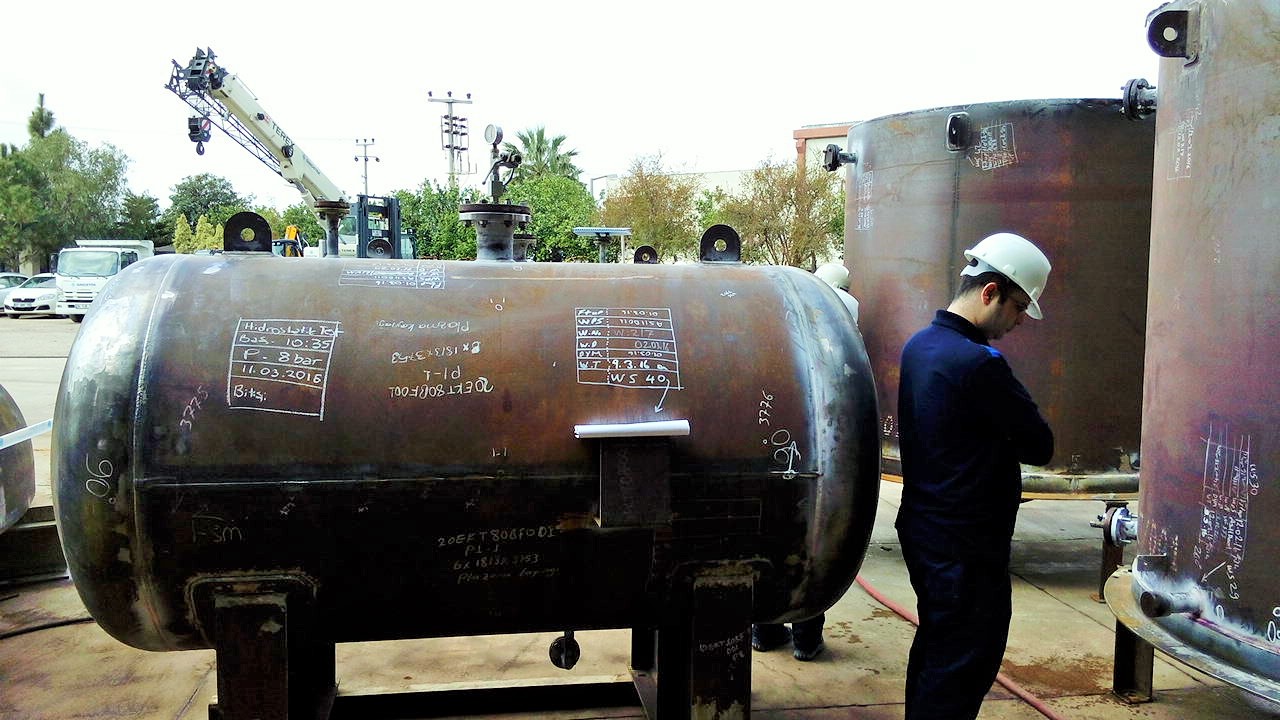Hamıtabat Kombine Çevrim Güç Santrali  Basınçlı Tank İmalatları