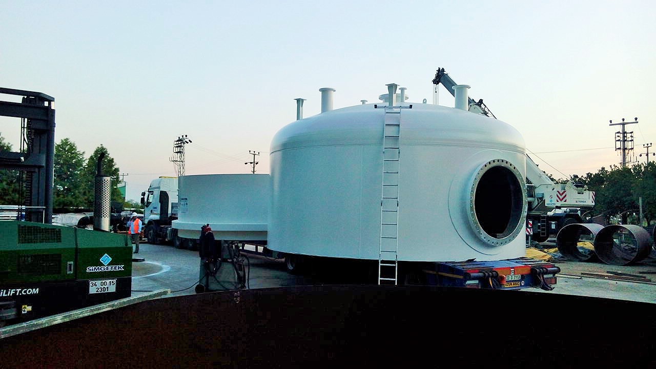 Eti Bakır Gübre Fabrikası, Fosforik Asit Tesisi Basınçlı Proses Ekipmanları İmalat ve Montaj İşleri