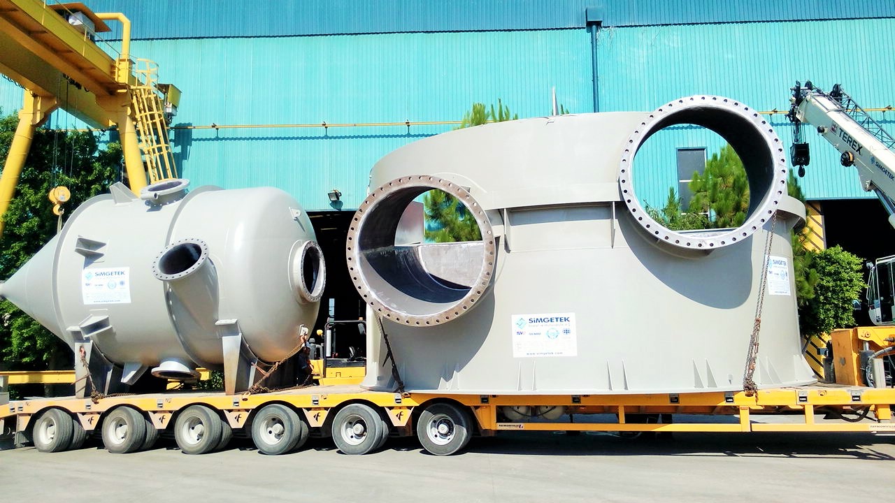 Eti Bakır Gübre Fabrikası, Fosforik Asit Tesisi Basınçlı Proses Ekipmanları İmalat ve Montaj İşleri