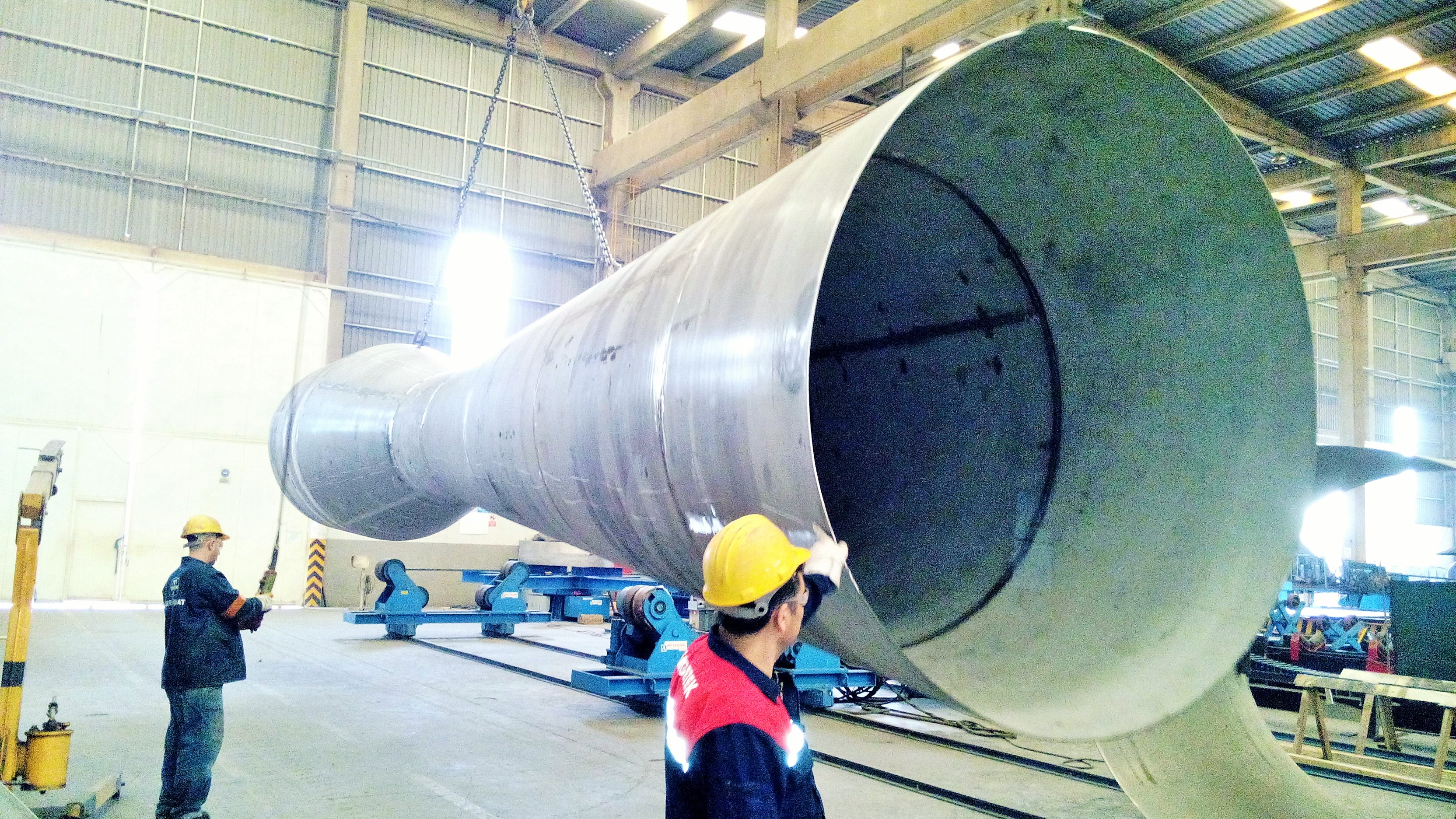 Eti Bakır Gübre Fabrikası, Sülfürik Asit Tesisi  Ekipman, Gaz Kanalları ve Şutlar İmalat ve Montaj İşleri