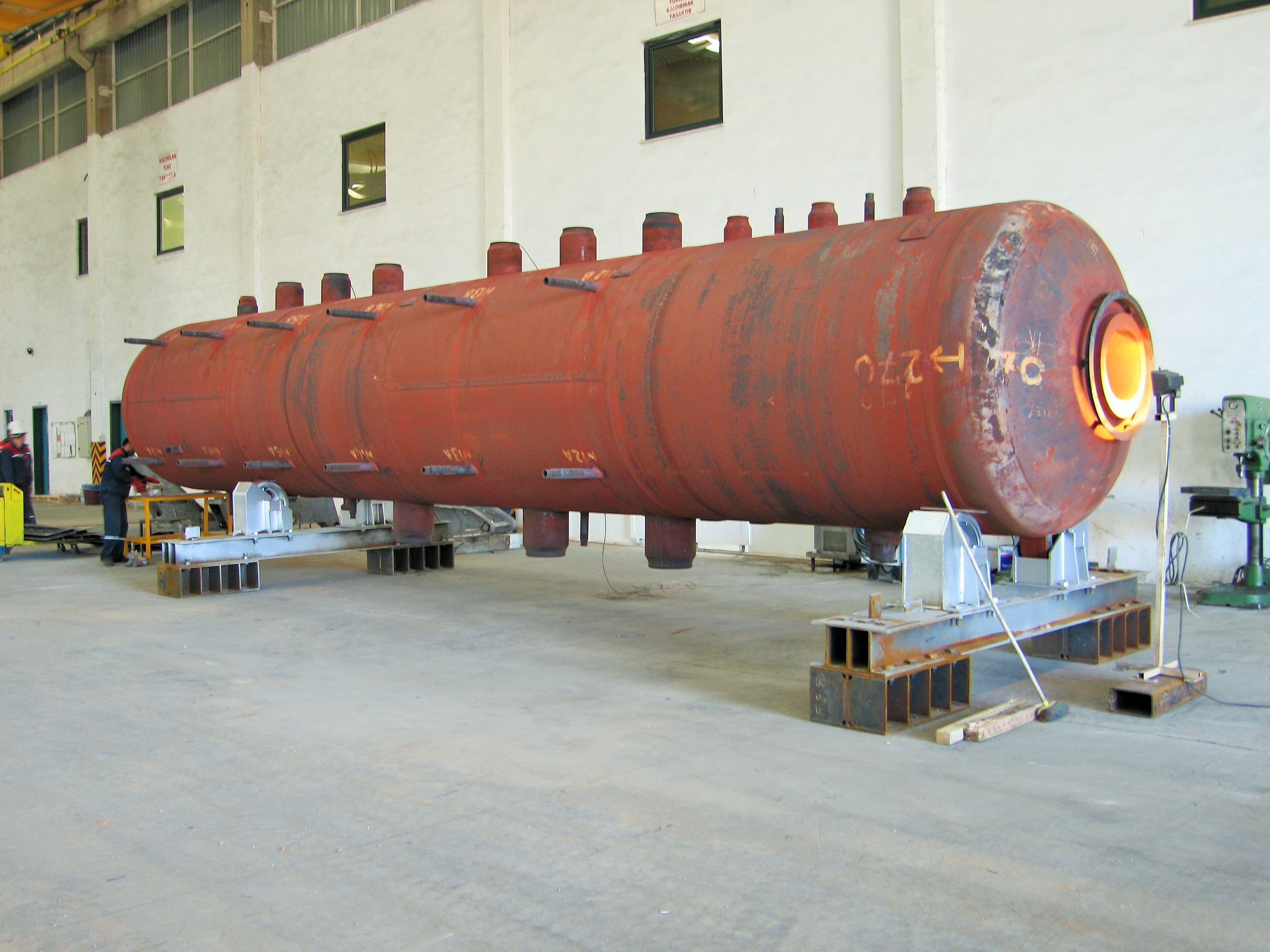 HP Steam Drum İmalatları