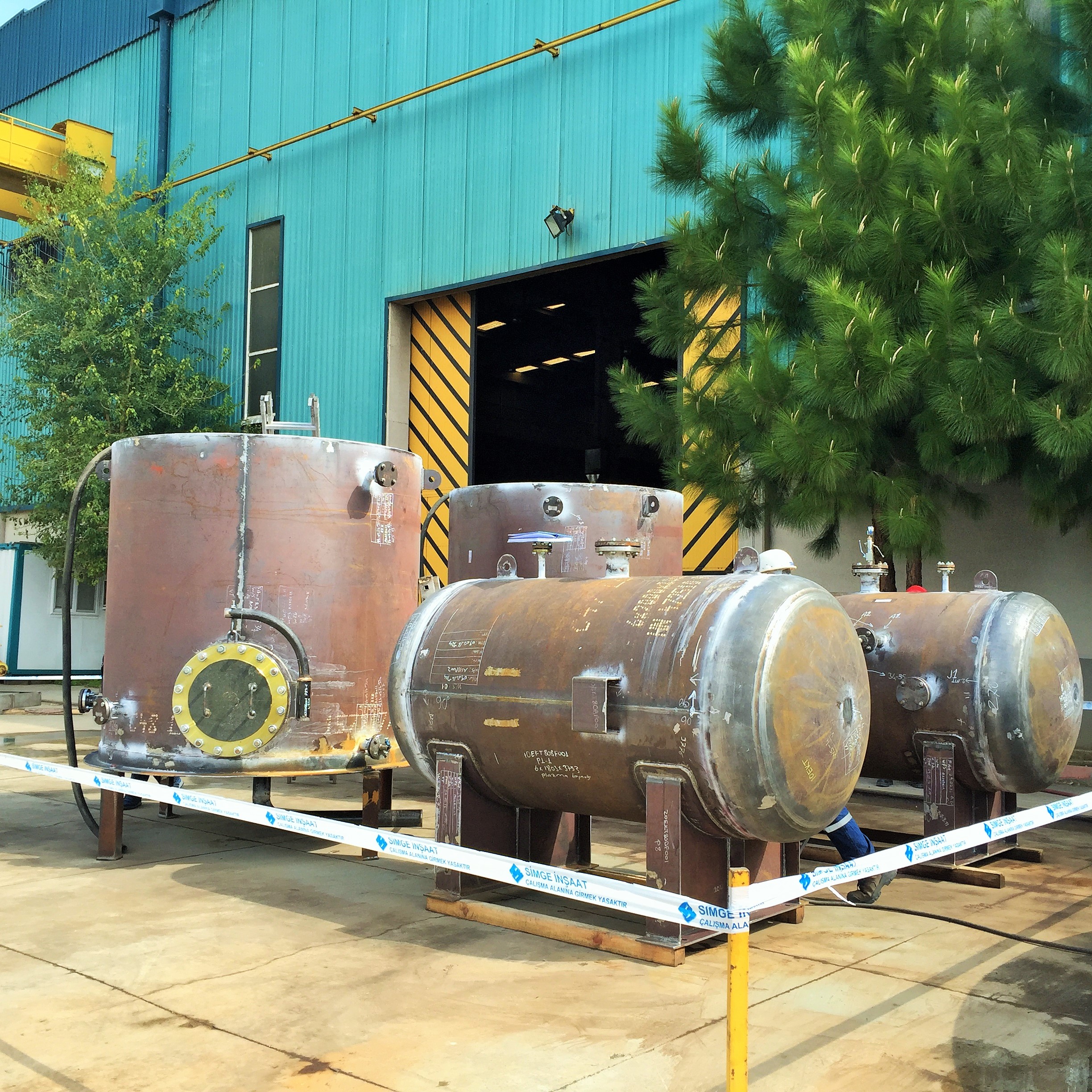 Hamıtabat Kombine Çevrim Güç Santrali  Basınçlı Tank İmalatları