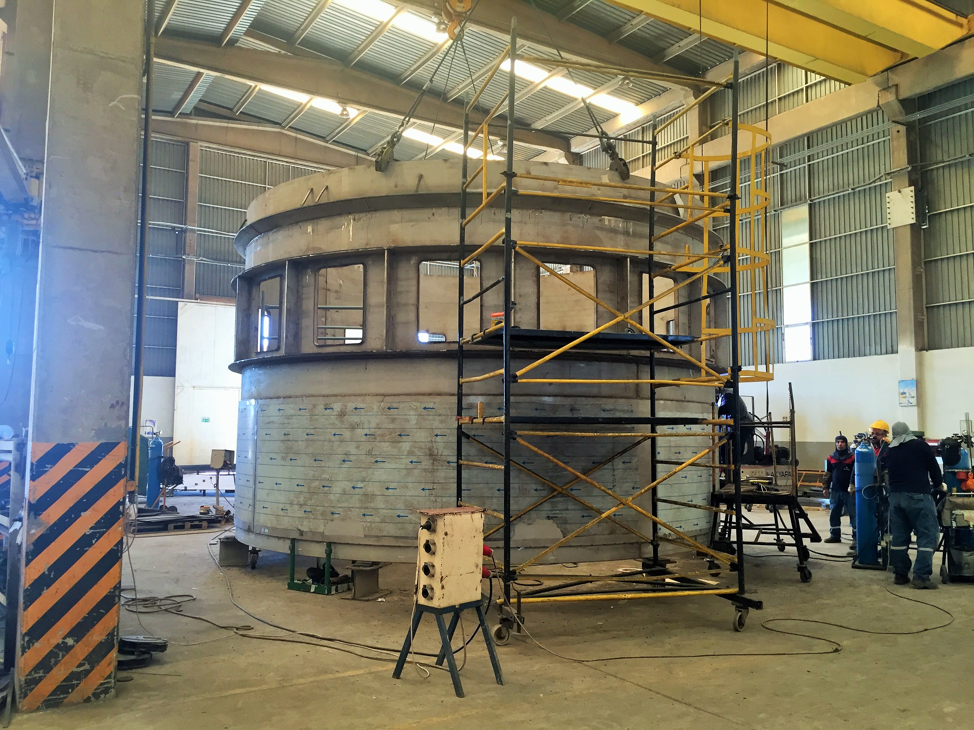 Eti Bakır Gübre Fabrikası, Sülfürik Asit Tesisi  Ekipman İmalat ve Montaj İşleri