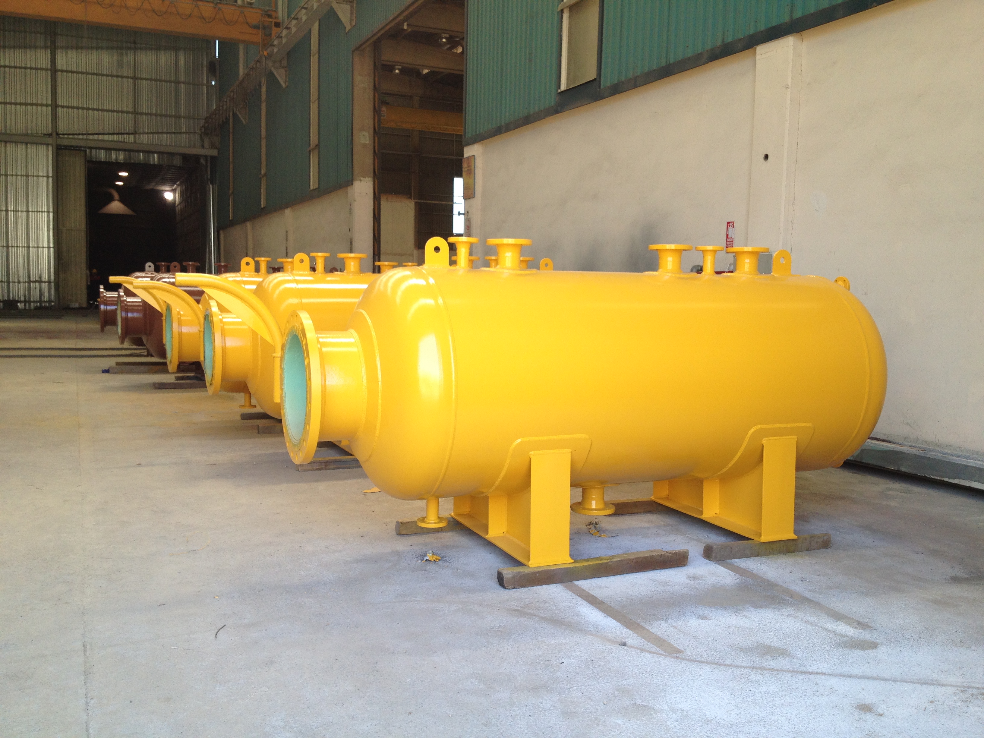 Boufarık Scgt 750 Mw Güç Santrali Fuel Gas Drain Collection Tank İmalatları