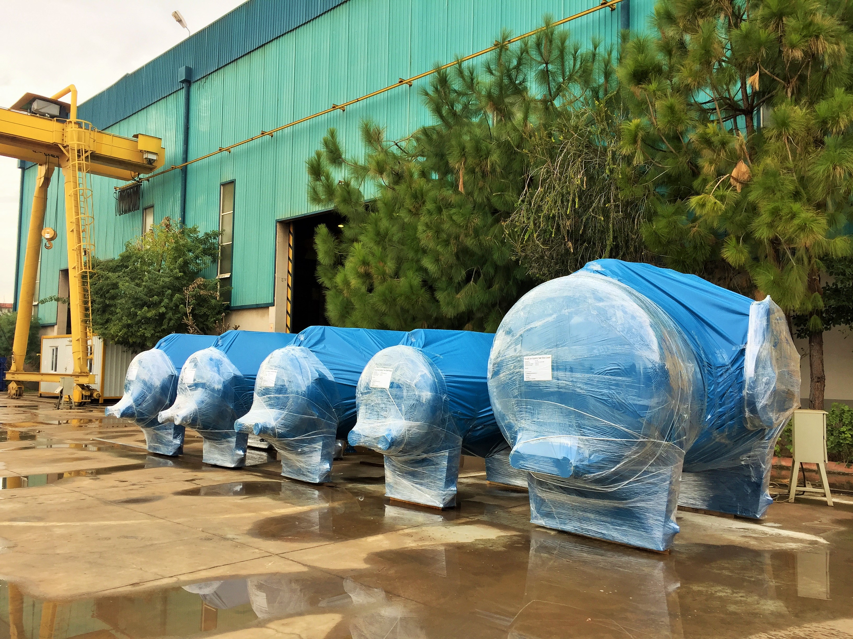 Alba PS5 Kombine Çevrim Güç Santrali Basınçlı Tank İmalatları