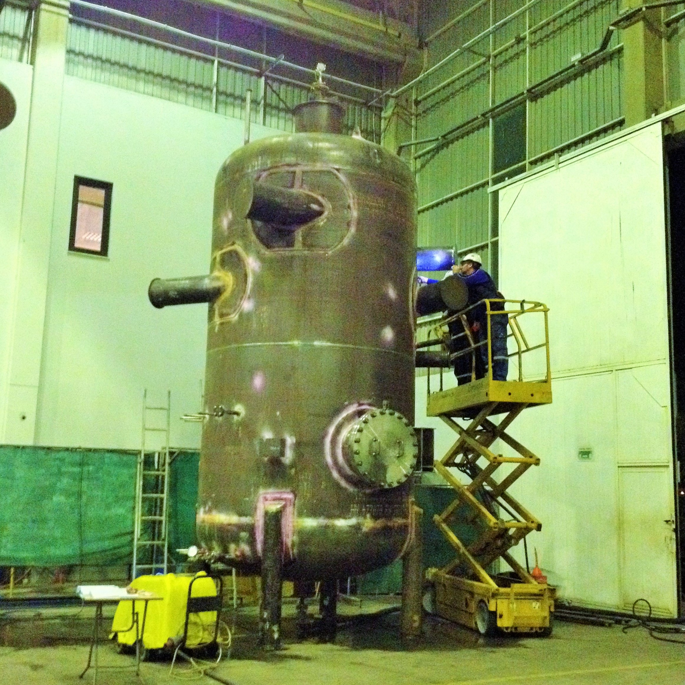 840 MW İç Anadolu Kombine Çevrim Güç Santrali Basınçlı Tank İmalatları