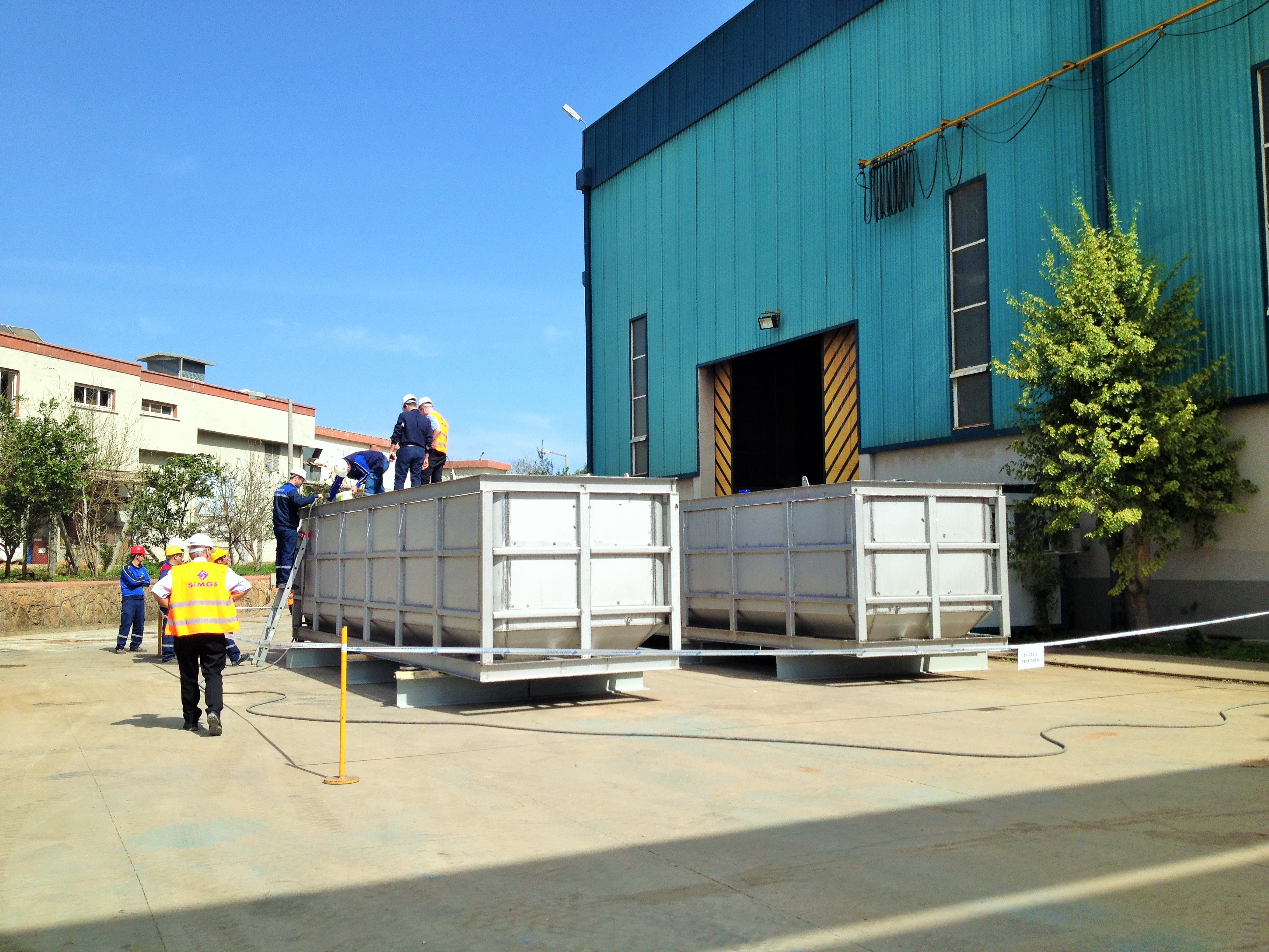 24m3 SS 304L Prizmatik Tank İmalatları