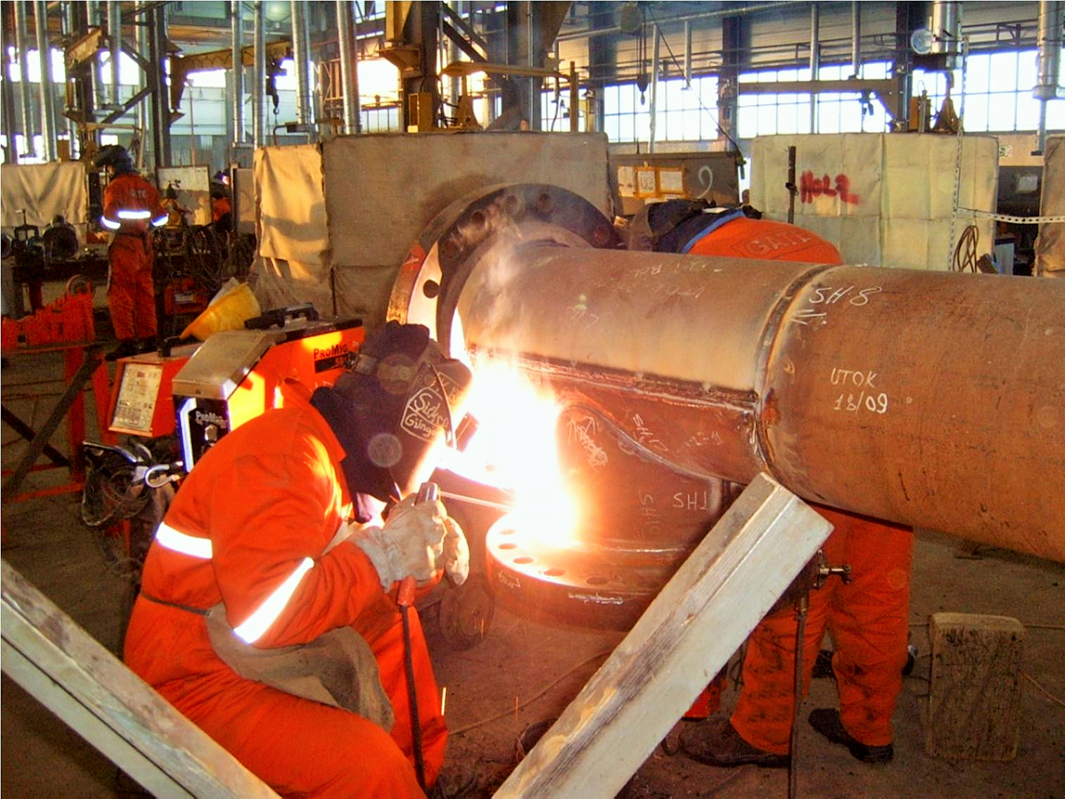 Kaşagan, Enerji Santrali Boru Spool İmalatları