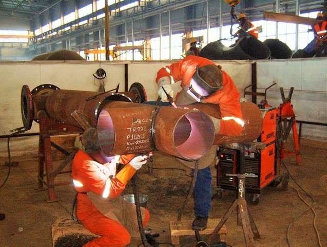 Kaşagan, Enerji Santrali Boru Spool İmalatları