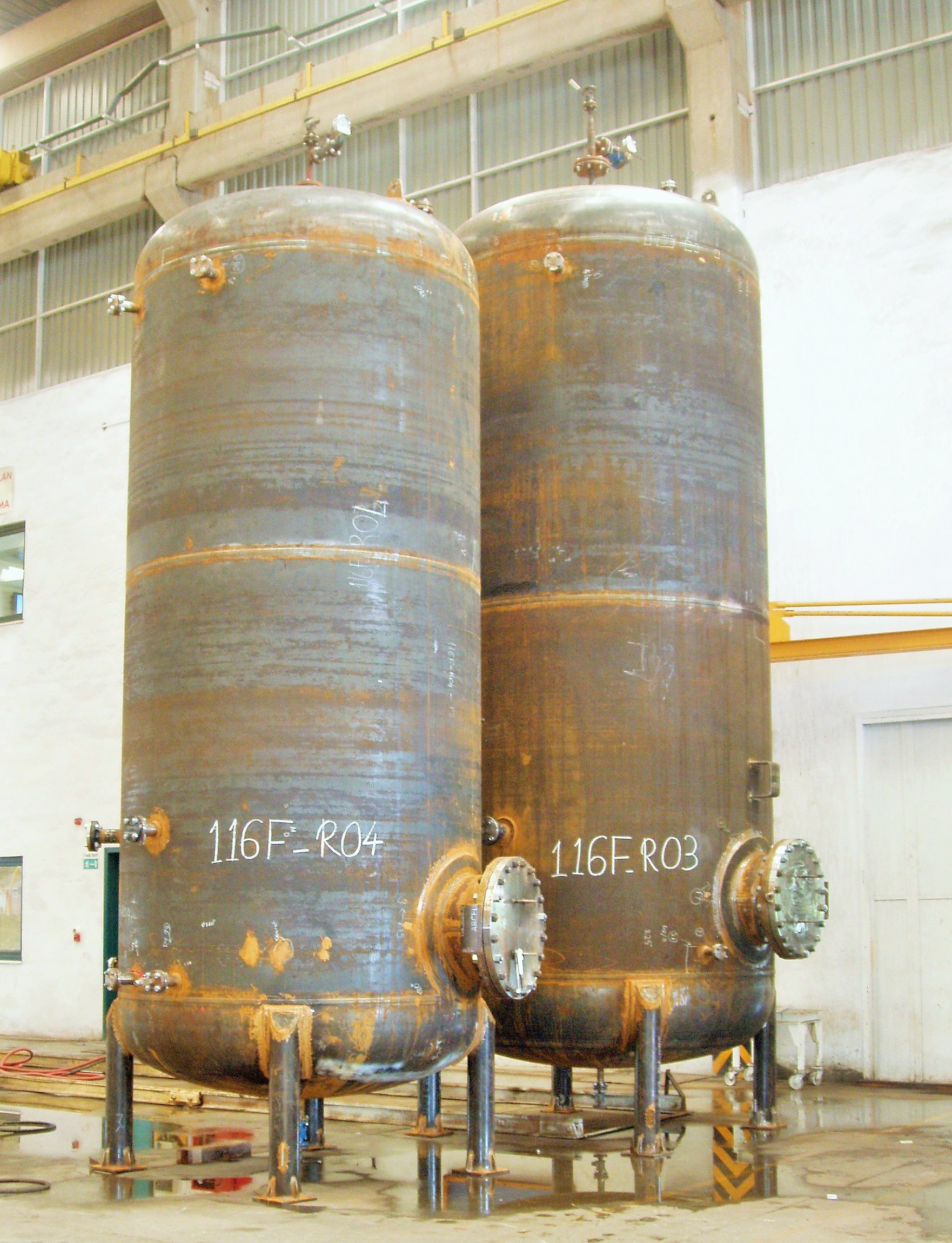 Instrument Air Receiver & Plant Air Receiver Tank İmalatı
