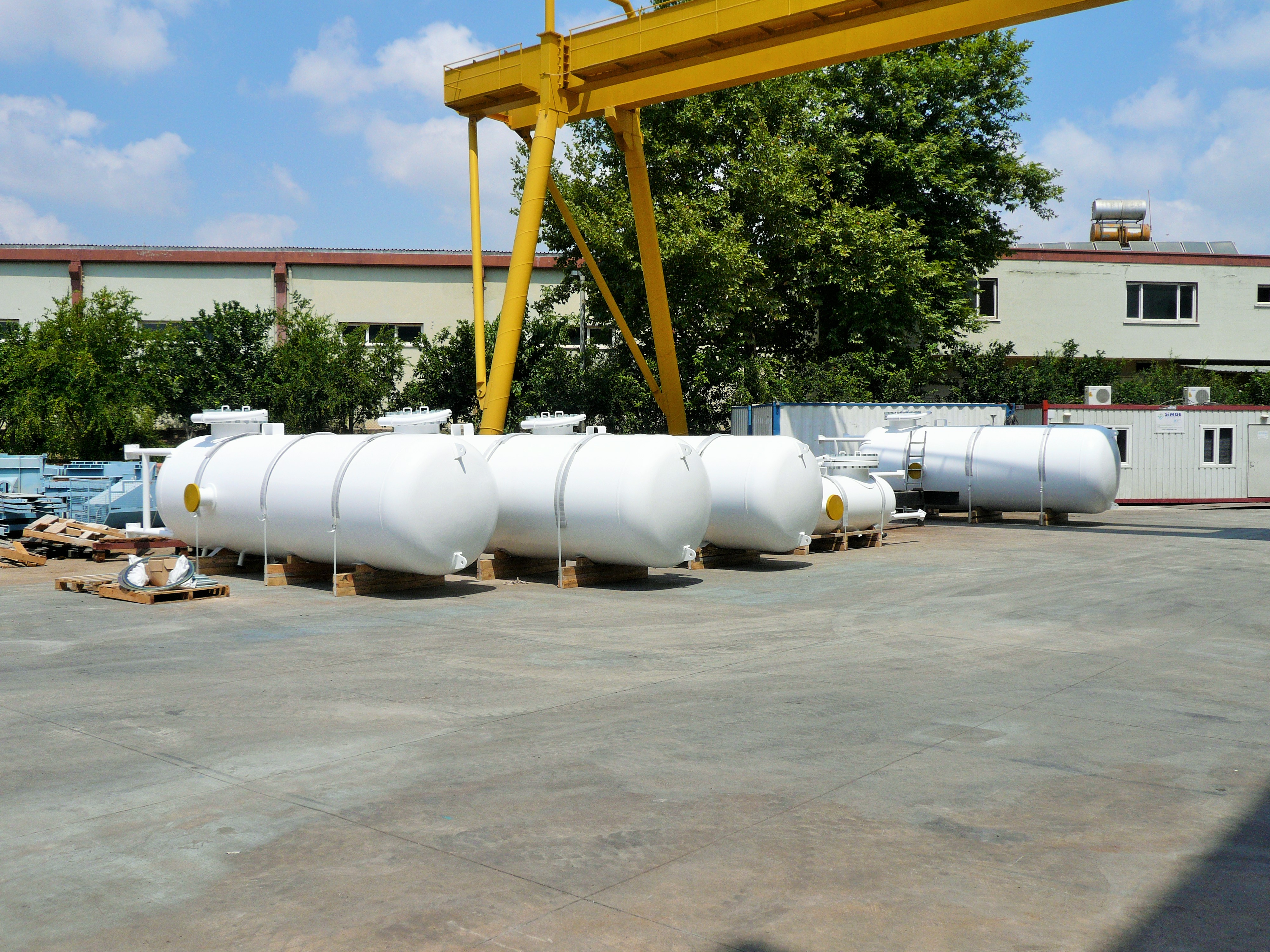 Subba ve Luhais Petrol Sahası  Separator ve Gas Scrubber İmalatları