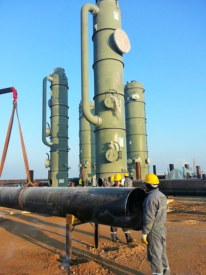 45 MW Alaşehir Jeotermal Enerji Santali HP & LP Separator ve Demister İmalatları